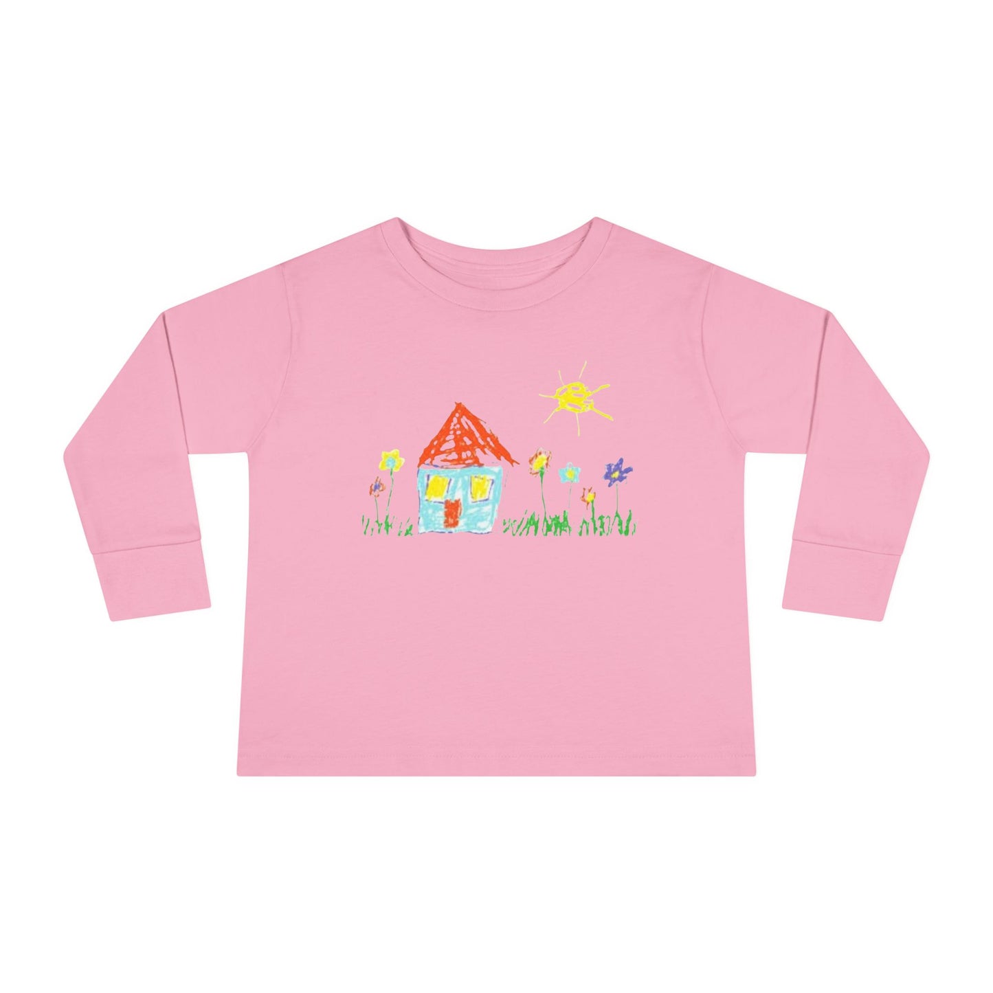 Your Child’s Art on a Shirt - Toddler Long Sleeve Tee