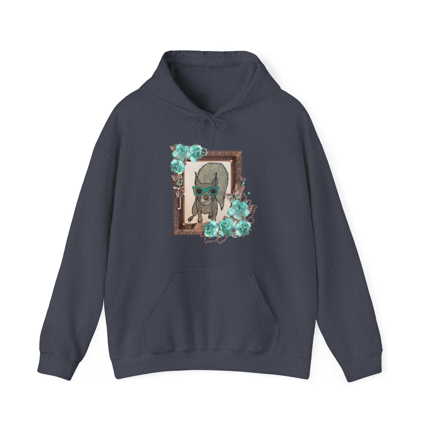 Portrait of a Squirrel - Unisex Heavy Blend™ Hooded Sweatshirt