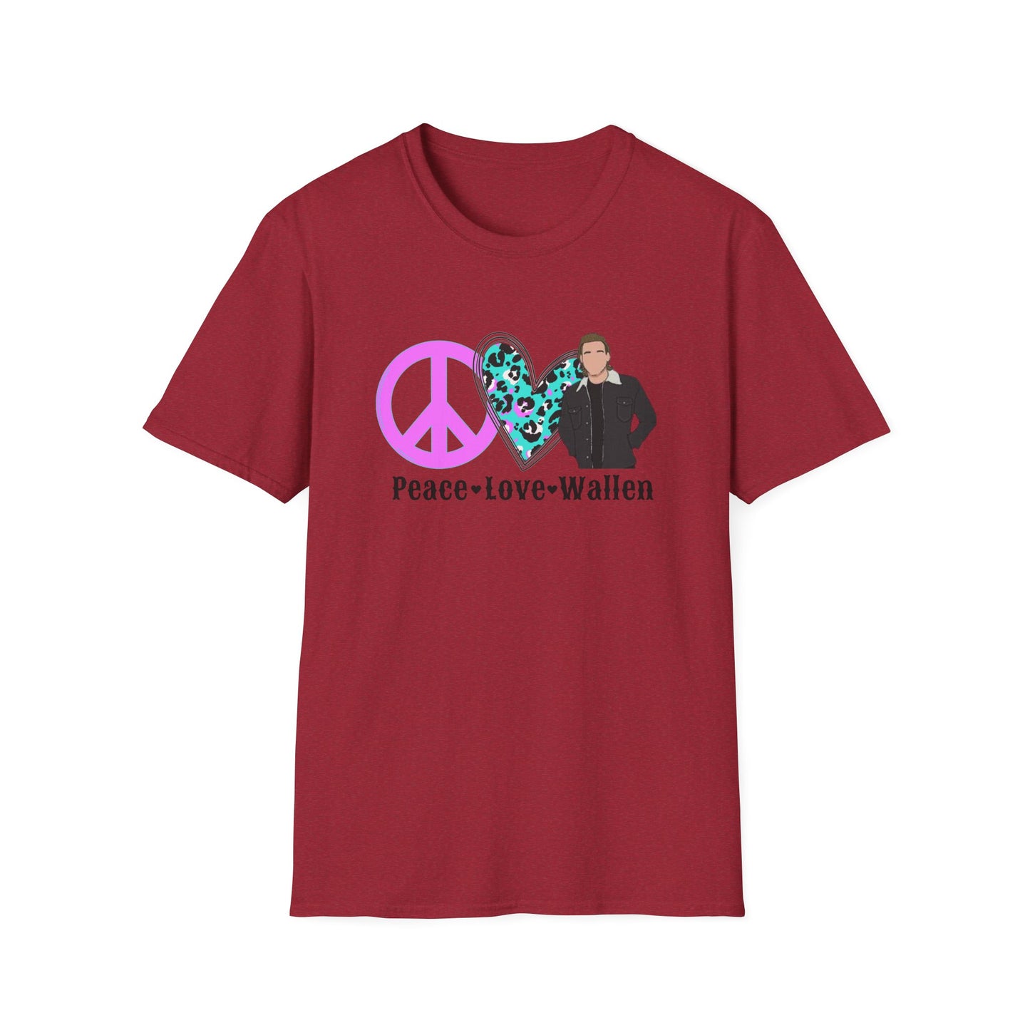 Peace Love Wallen - Unisex Softstyle T-Shirt