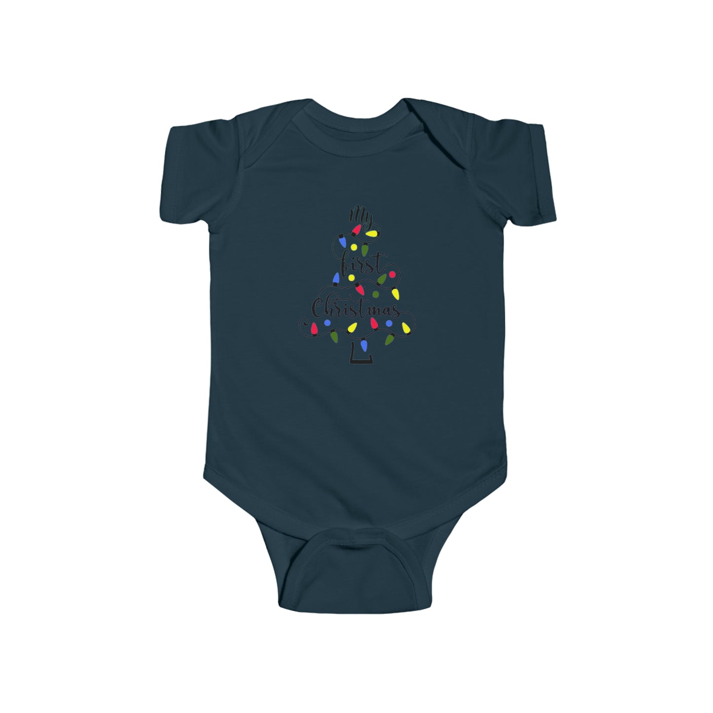 First Christmas - Infant Fine Jersey Bodysuit