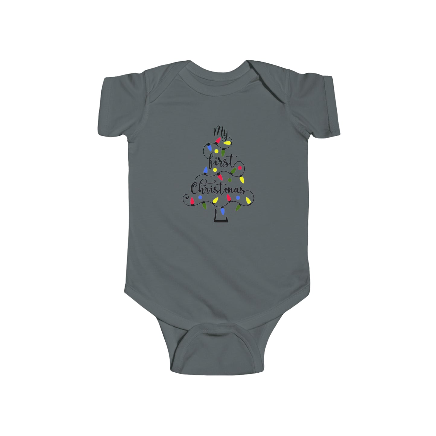 First Christmas - Infant Fine Jersey Bodysuit