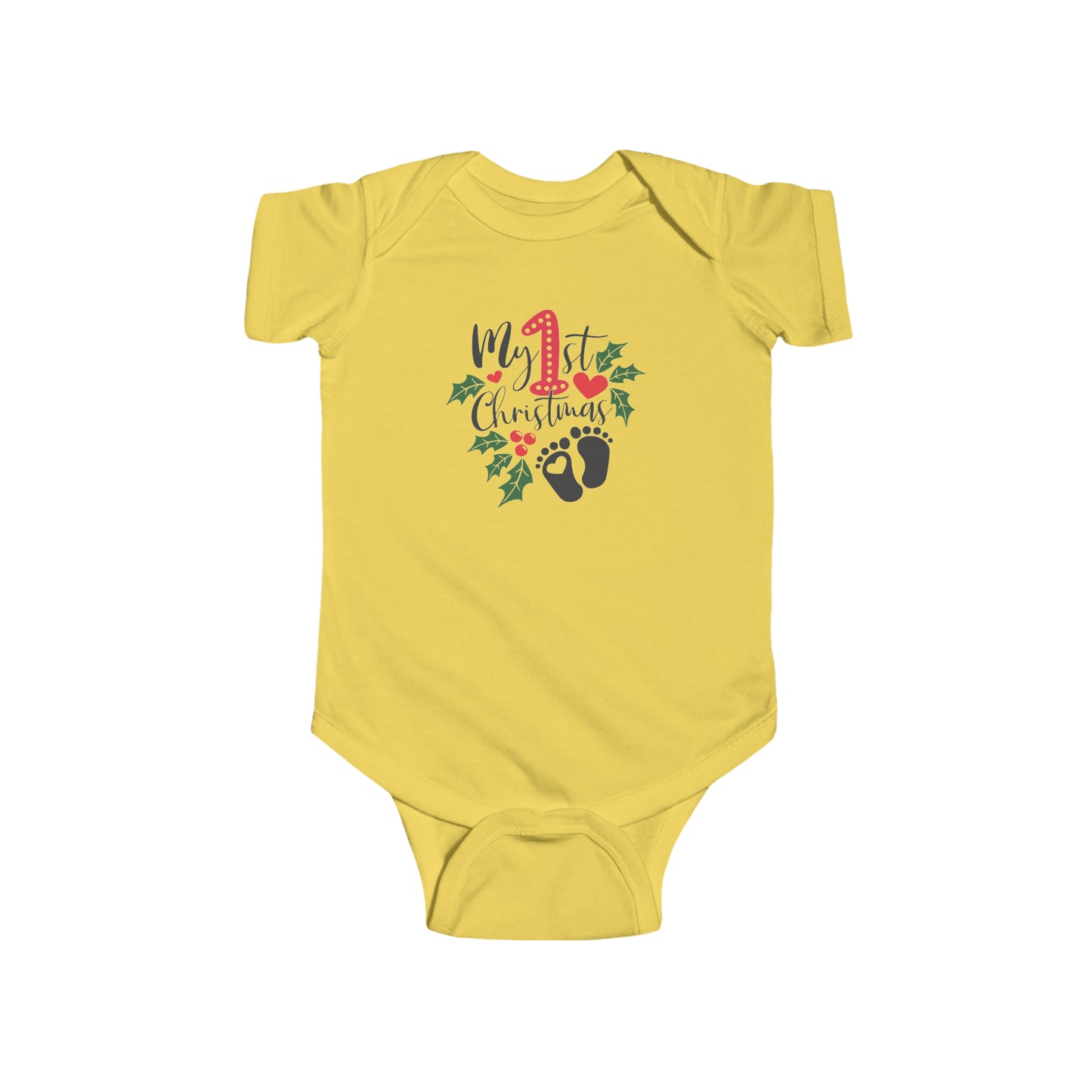 My 1st Christmas - Infant Fine Jersey Bodysuit