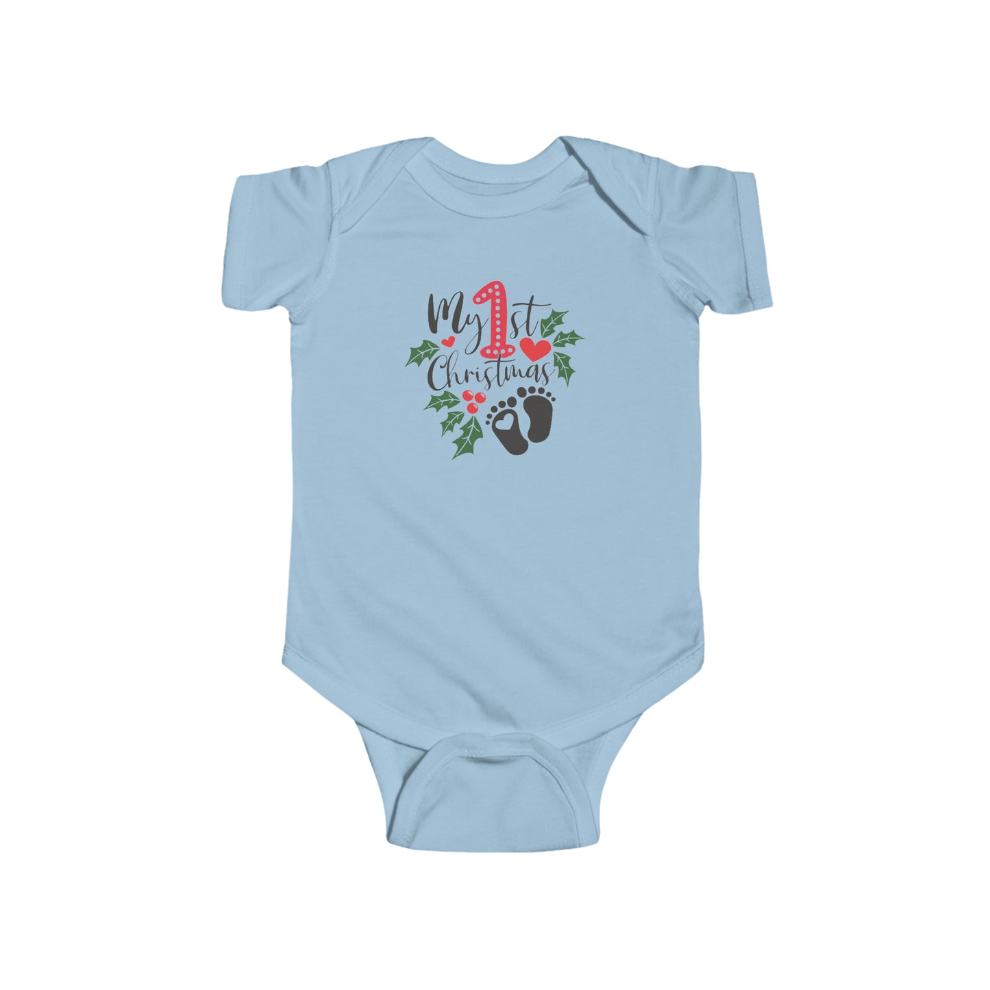 My 1st Christmas - Infant Fine Jersey Bodysuit