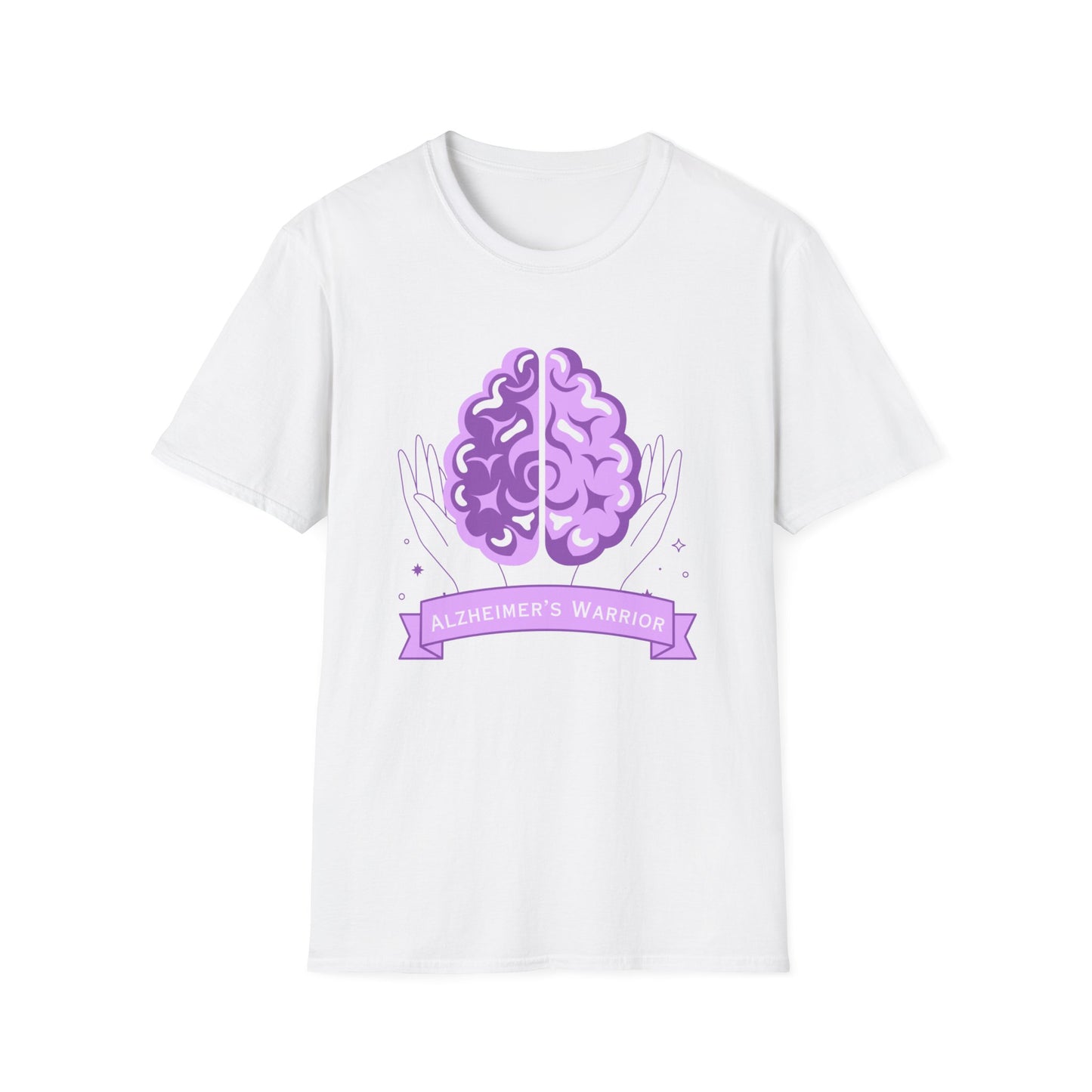 Alzheimer's Warrior - Unisex Softstyle T-Shirt