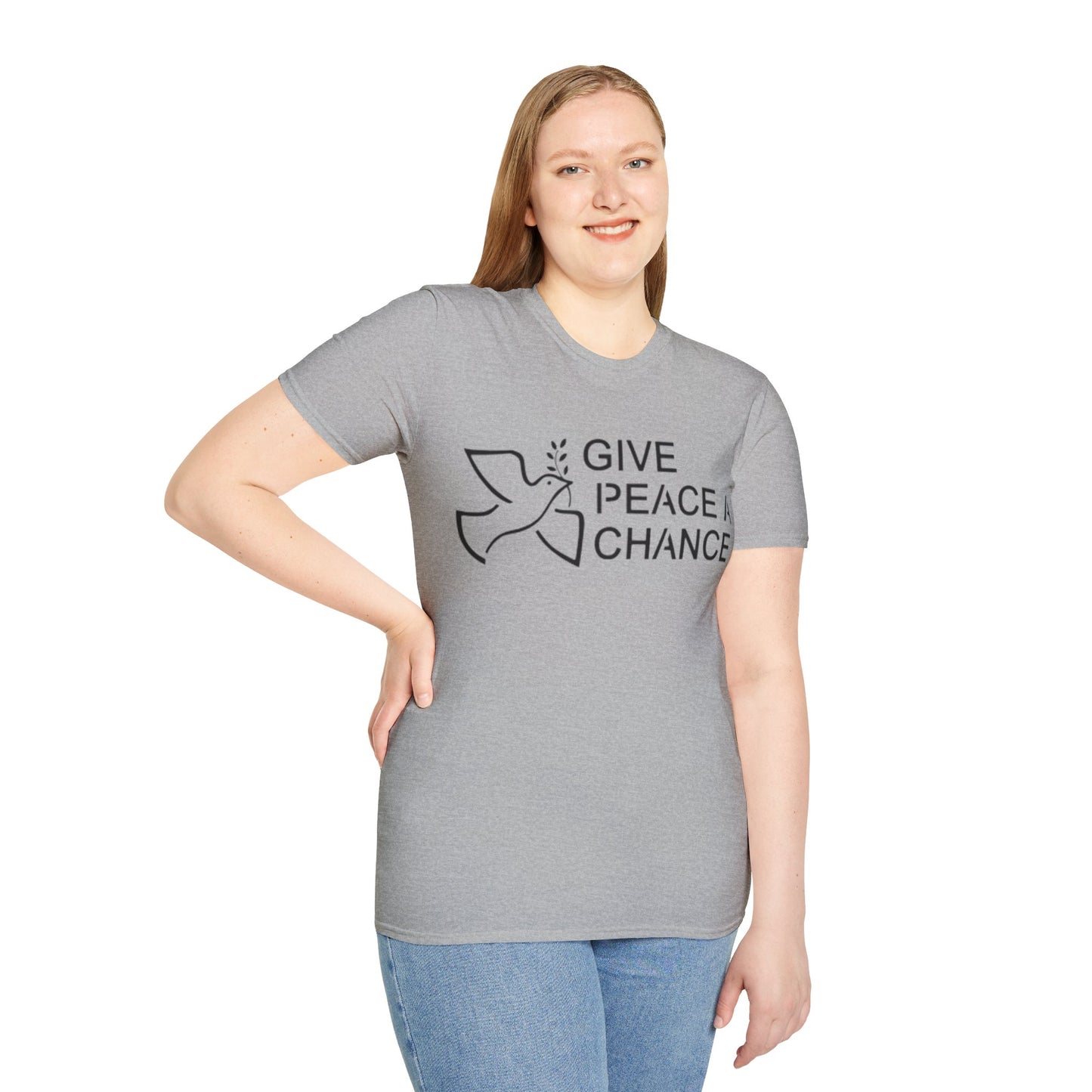 Give Peace A Chance - Unisex Softstyle T-Shirt