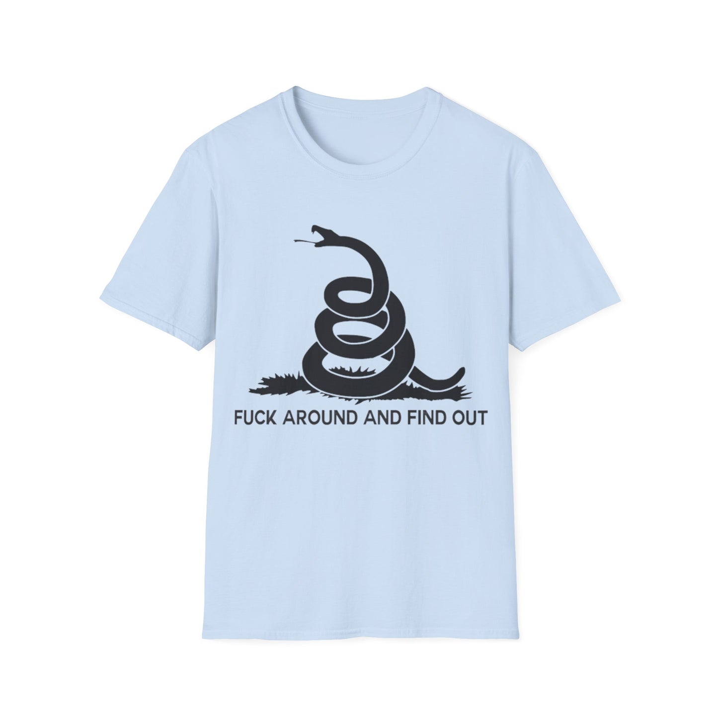 FAFO Dont Thread on Me - Unisex Softstyle T-Shirt