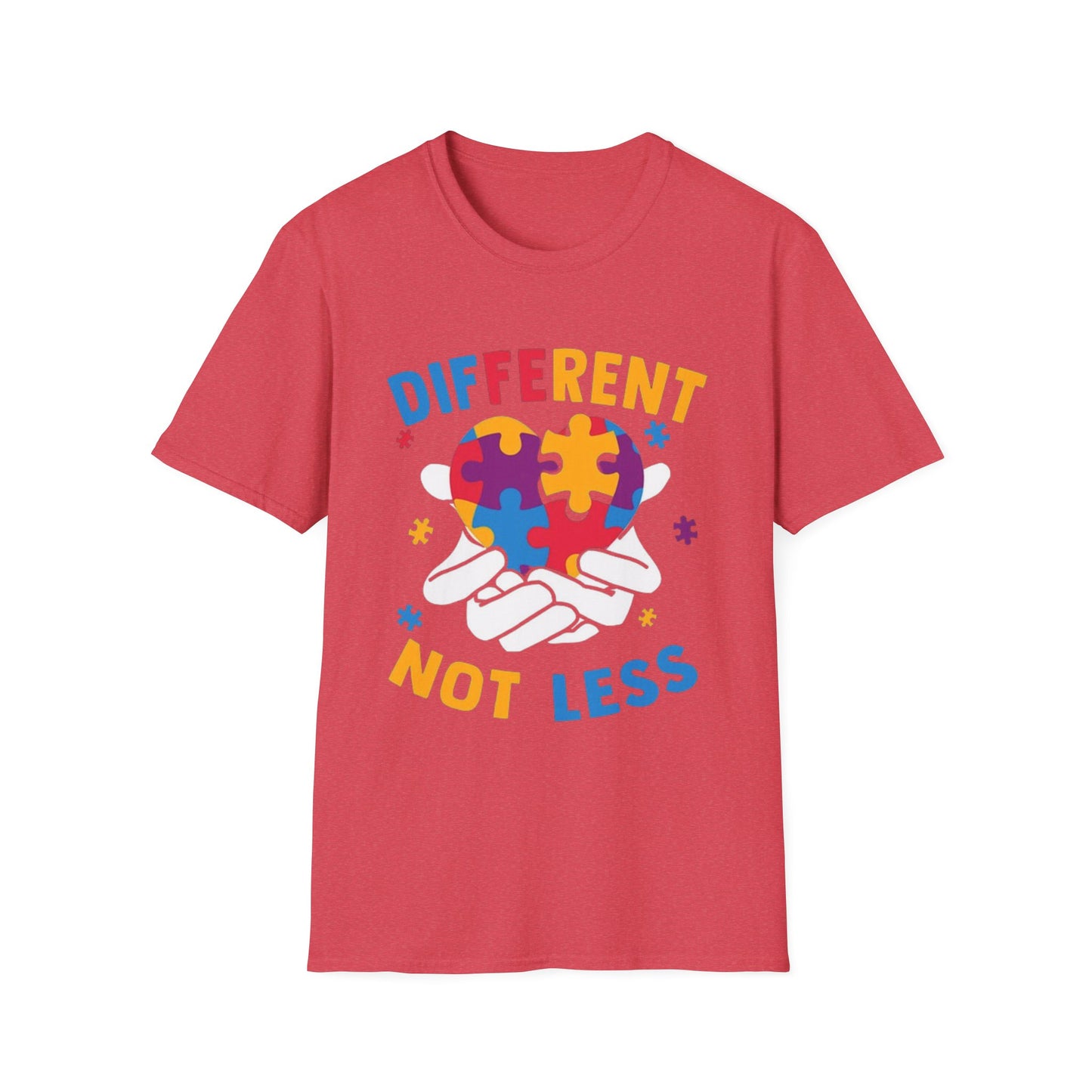 Different NOT Less - Unisex Softstyle T-Shirt