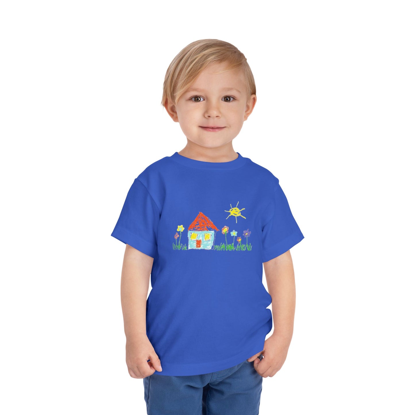 Your Childs Art on a Shirt - Toddler Short Sleeve Tee