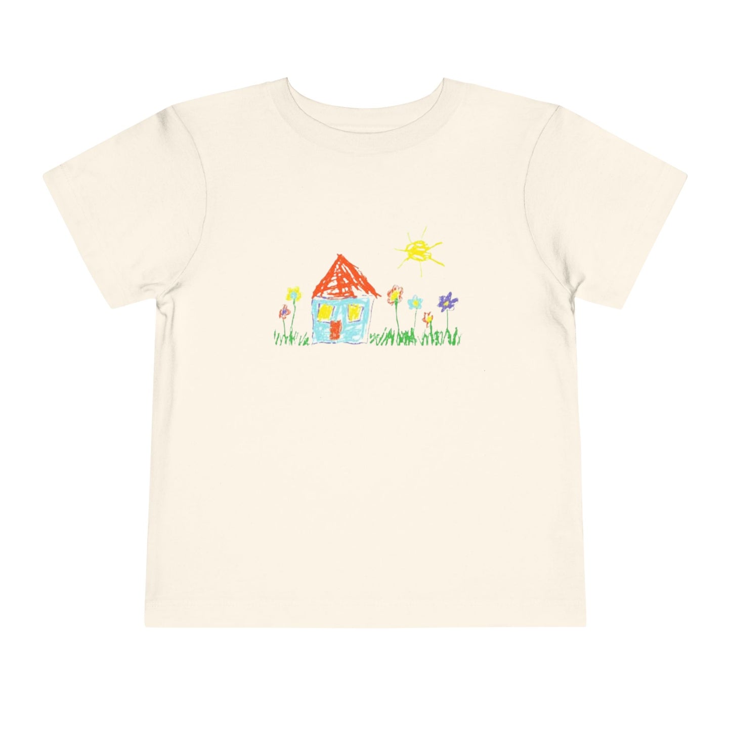 Your Childs Art on a Shirt - Toddler Short Sleeve Tee