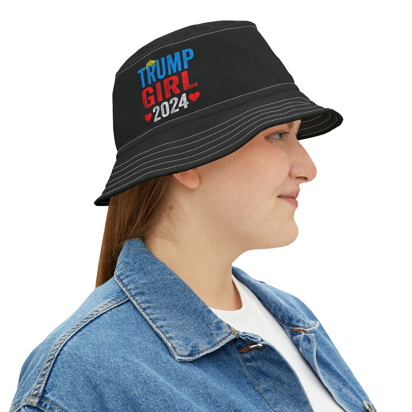Trump Girl 2024 - Bucket Hat (AOP)