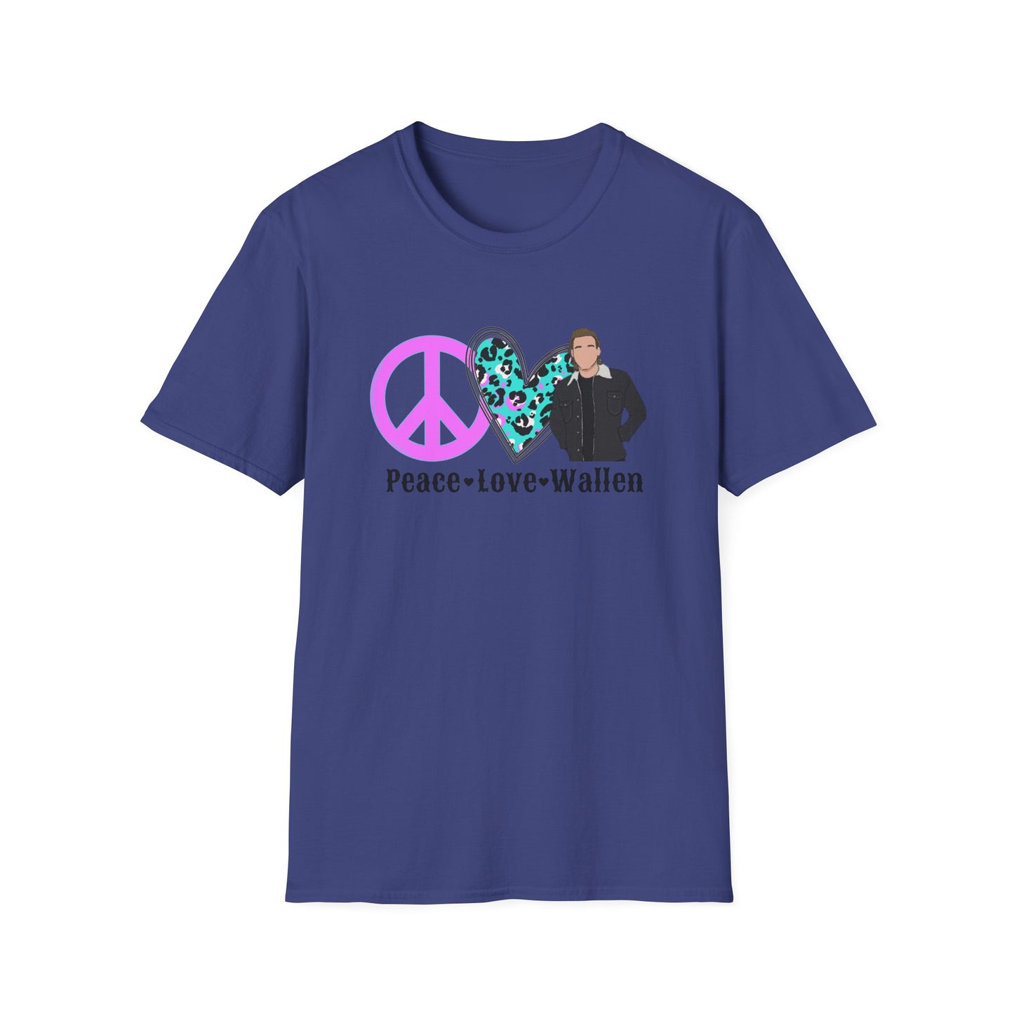 Peace Love Wallen - Unisex Softstyle T-Shirt