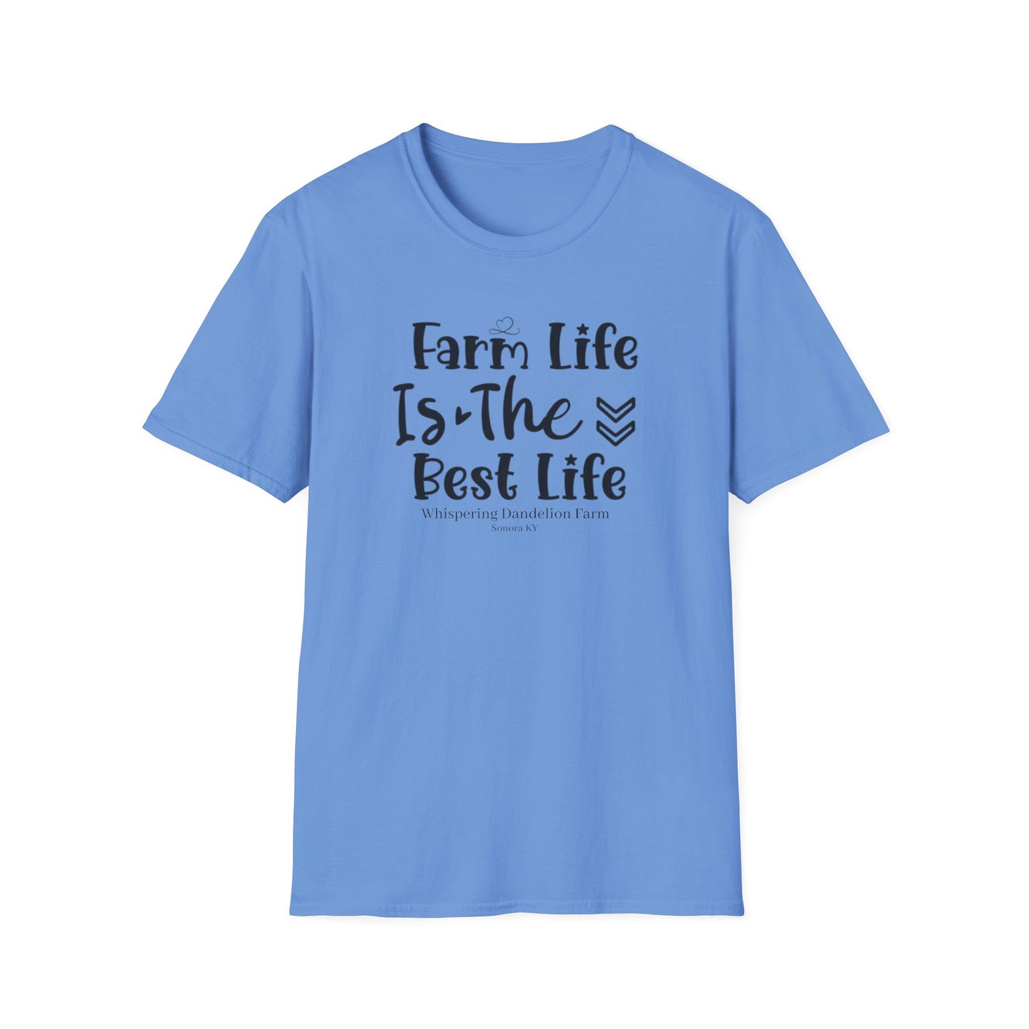 Farm Life is the Best Life WDF - Unisex Softstyle T-Shirt