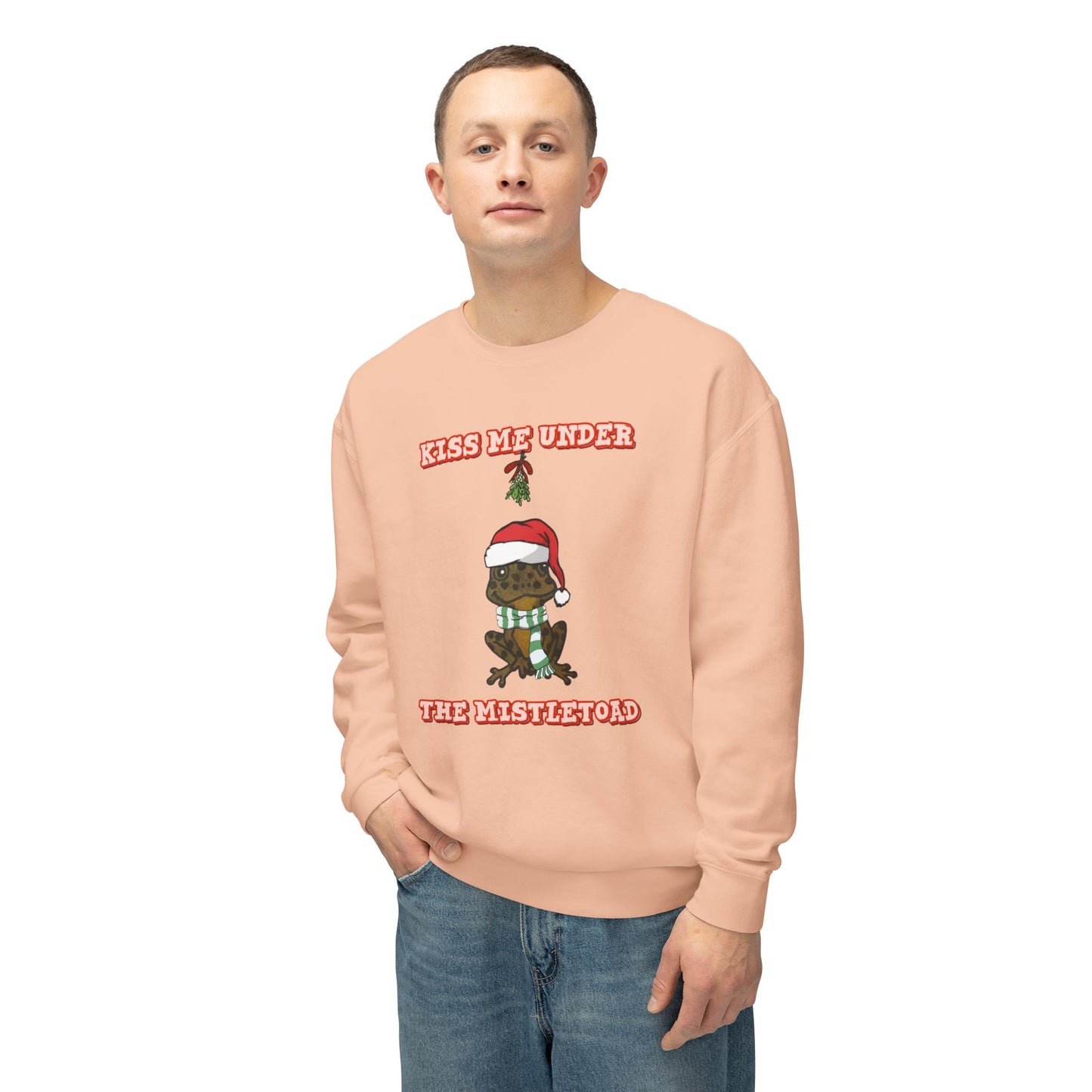 MistleToad - Unisex Lightweight Crewneck Sweatshirt