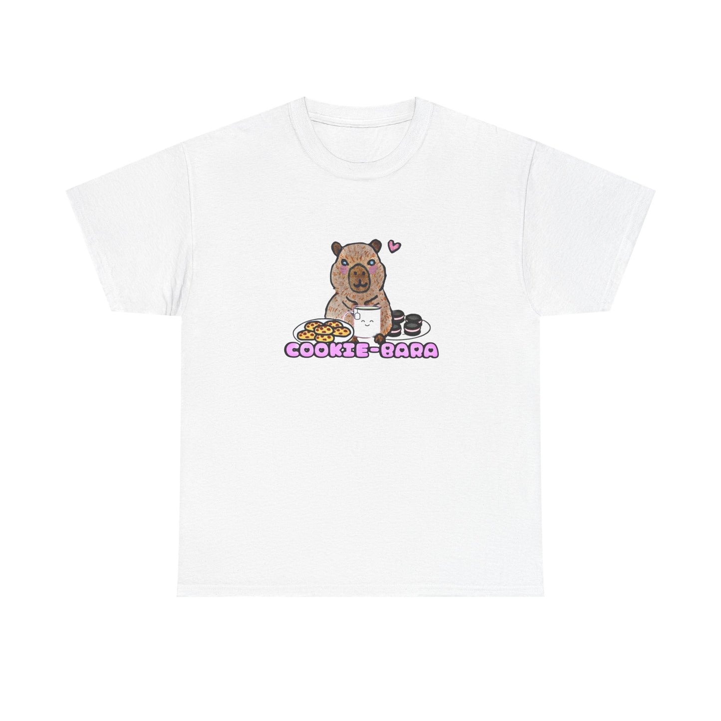 Cookie-bara unisex Heavy Cotton Tee - Sweet Treats T-Shirt