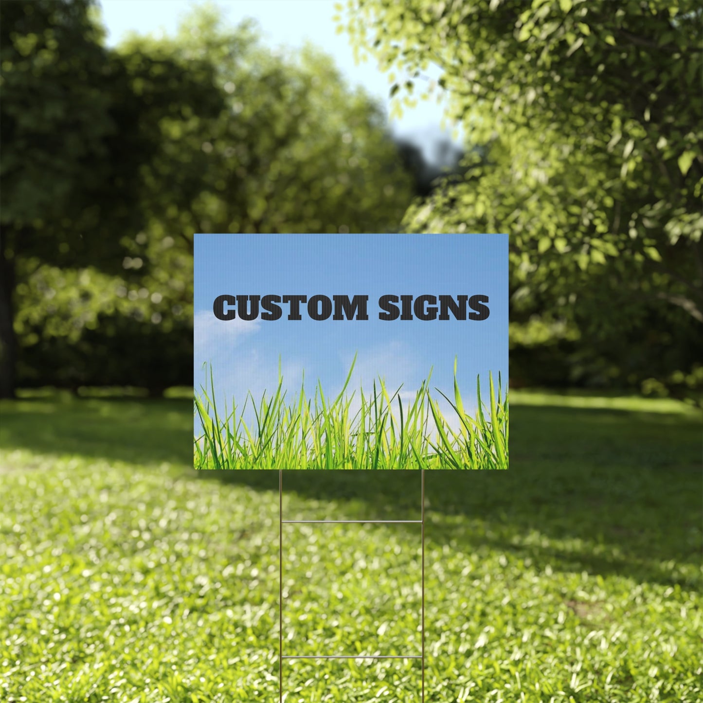 Custom - Plastic Yard Sign