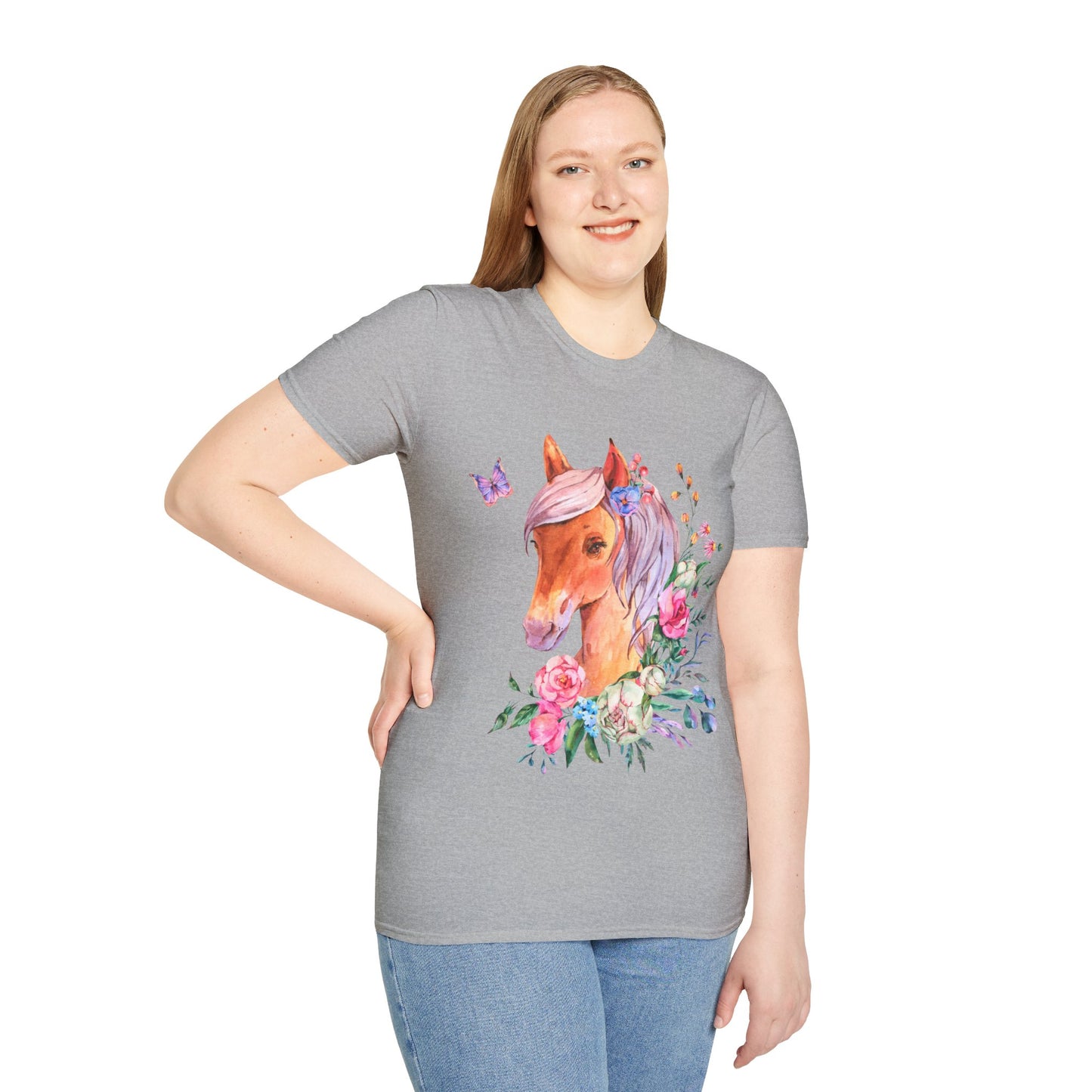 Horse - Unisex Softstyle T-Shirt