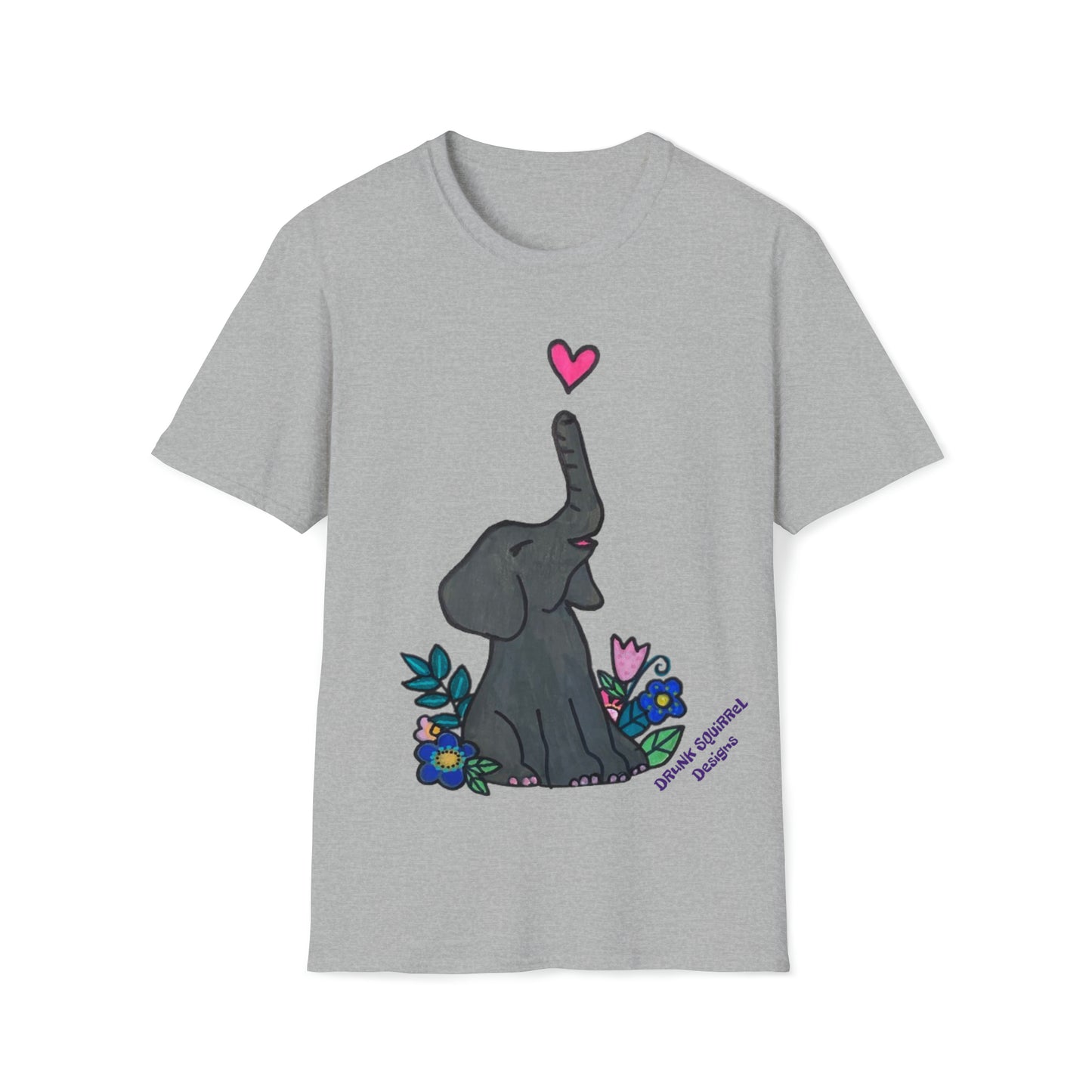 Elephant - Unisex Softstyle T-Shirt