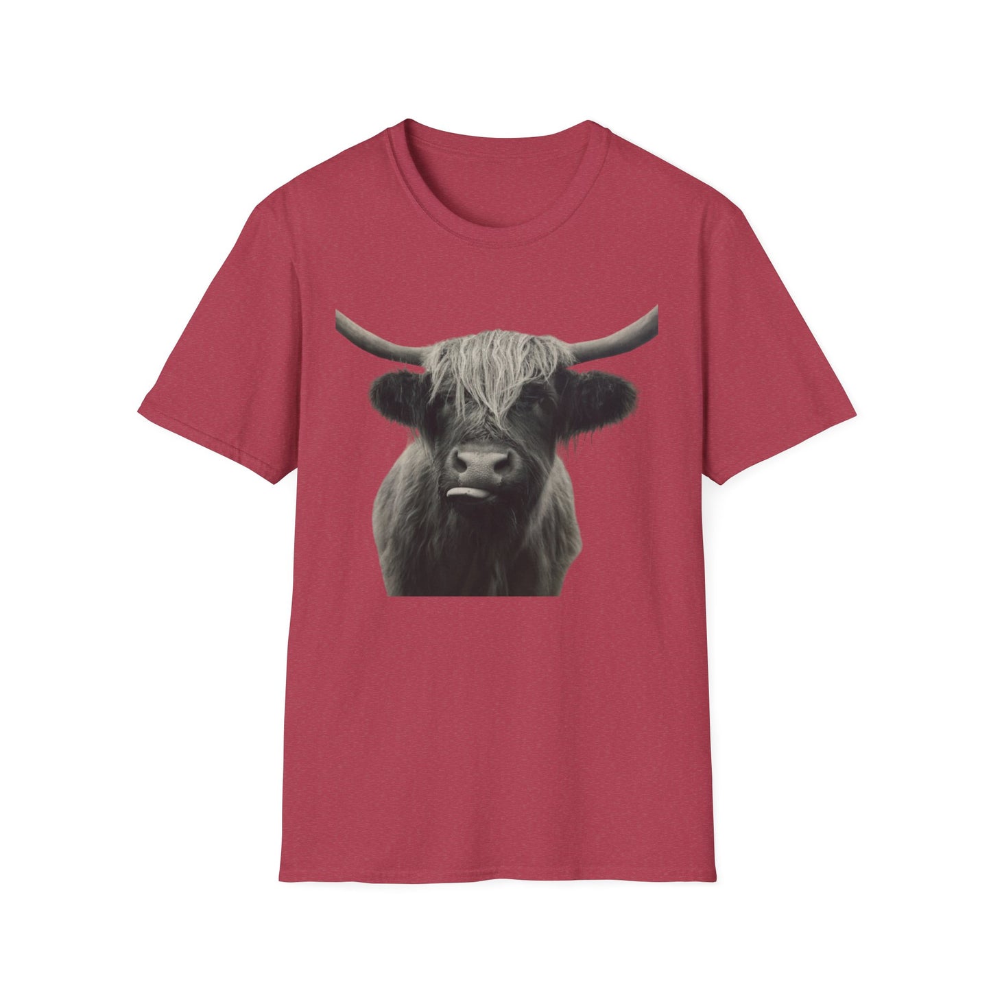 Just a Highland Cow - Unisex Softstyle T-Shirt