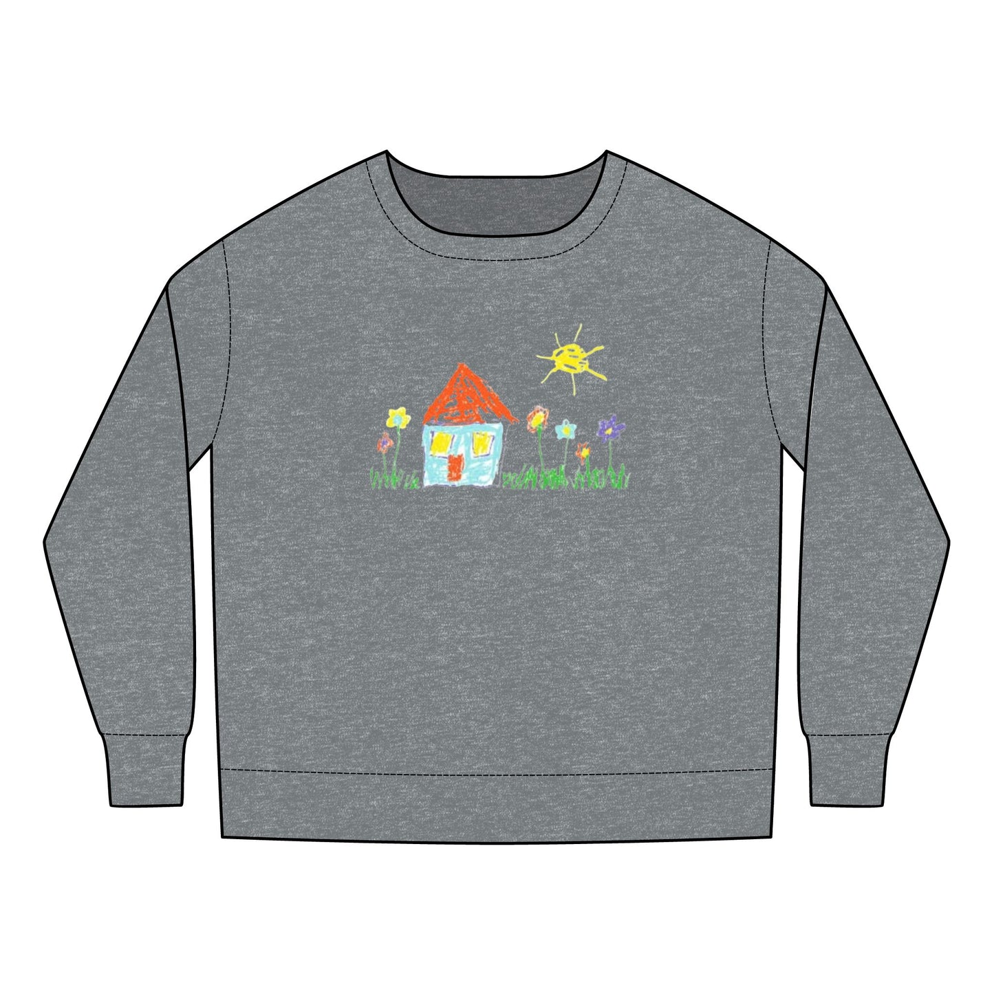 Your Childs Art on a Shirt - Toddler Sweatshirt