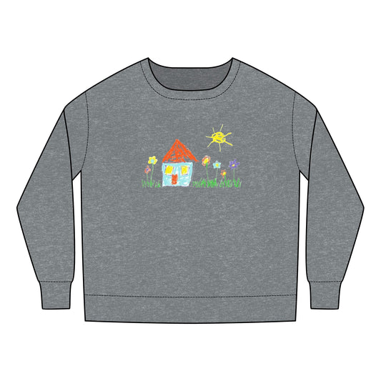 Your Childs Art on a Shirt - Toddler Sweatshirt