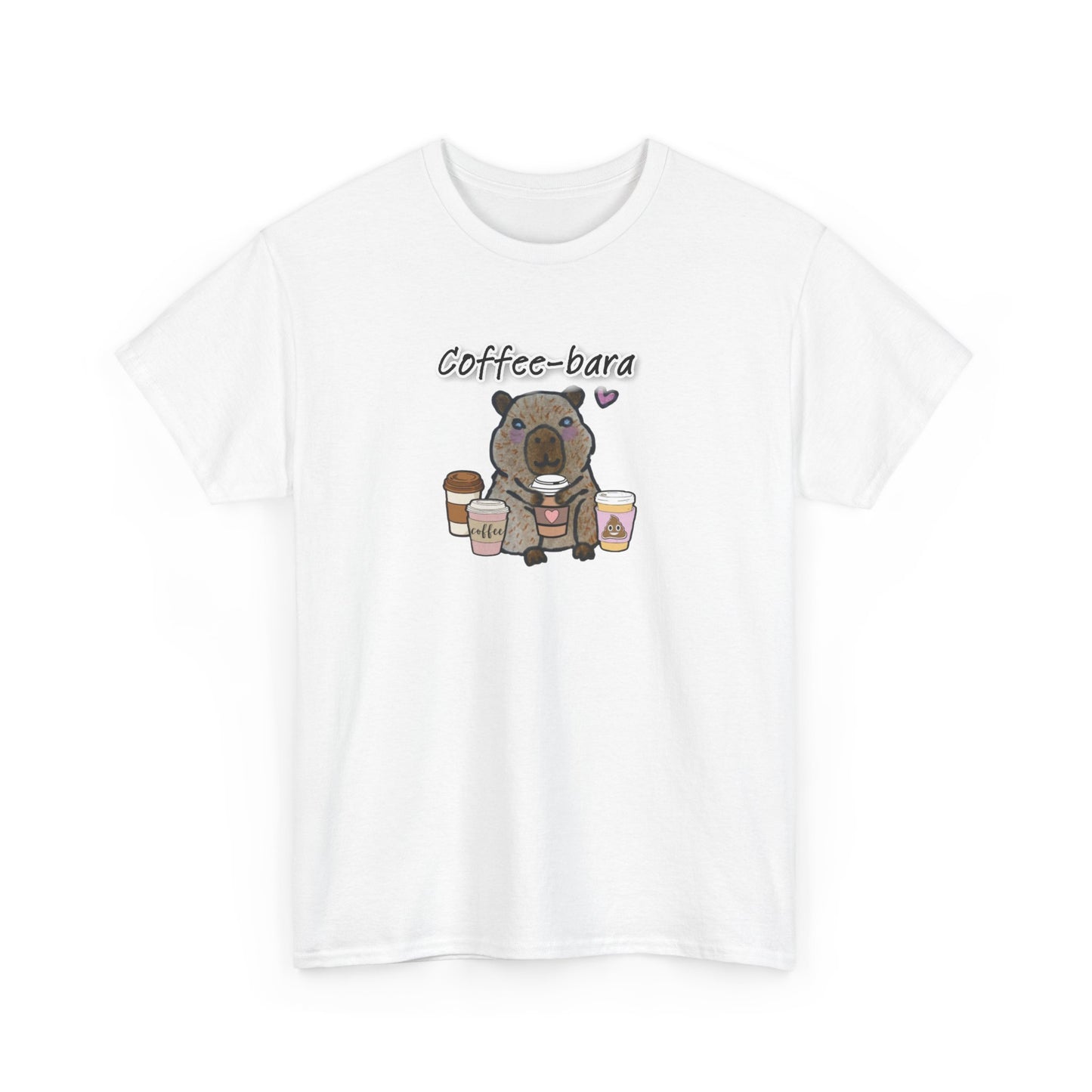 Coffee-bara Unisex Heavy Cotton Tee - Perfect for Coffee Lovers