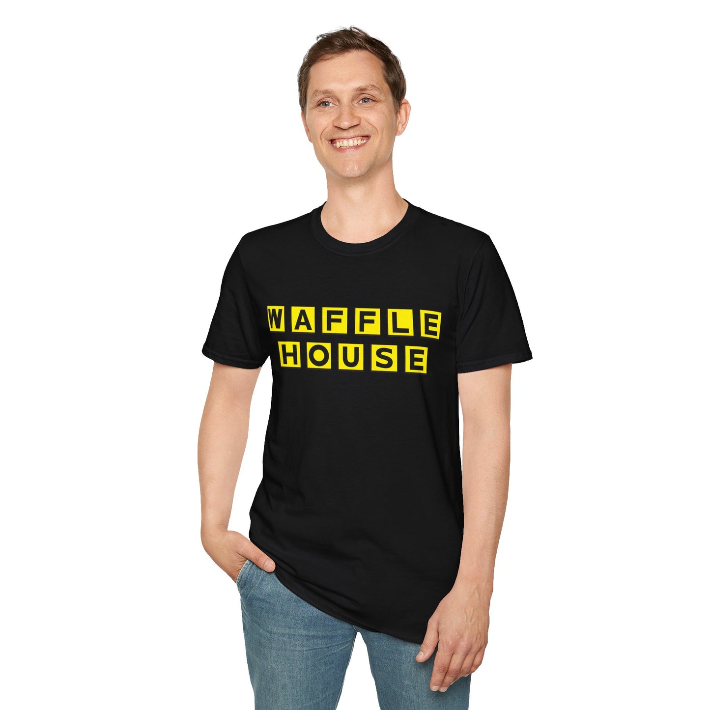 Waffle House Unisex Softstyle T-Shirt - Casual Comfort for Food Lovers