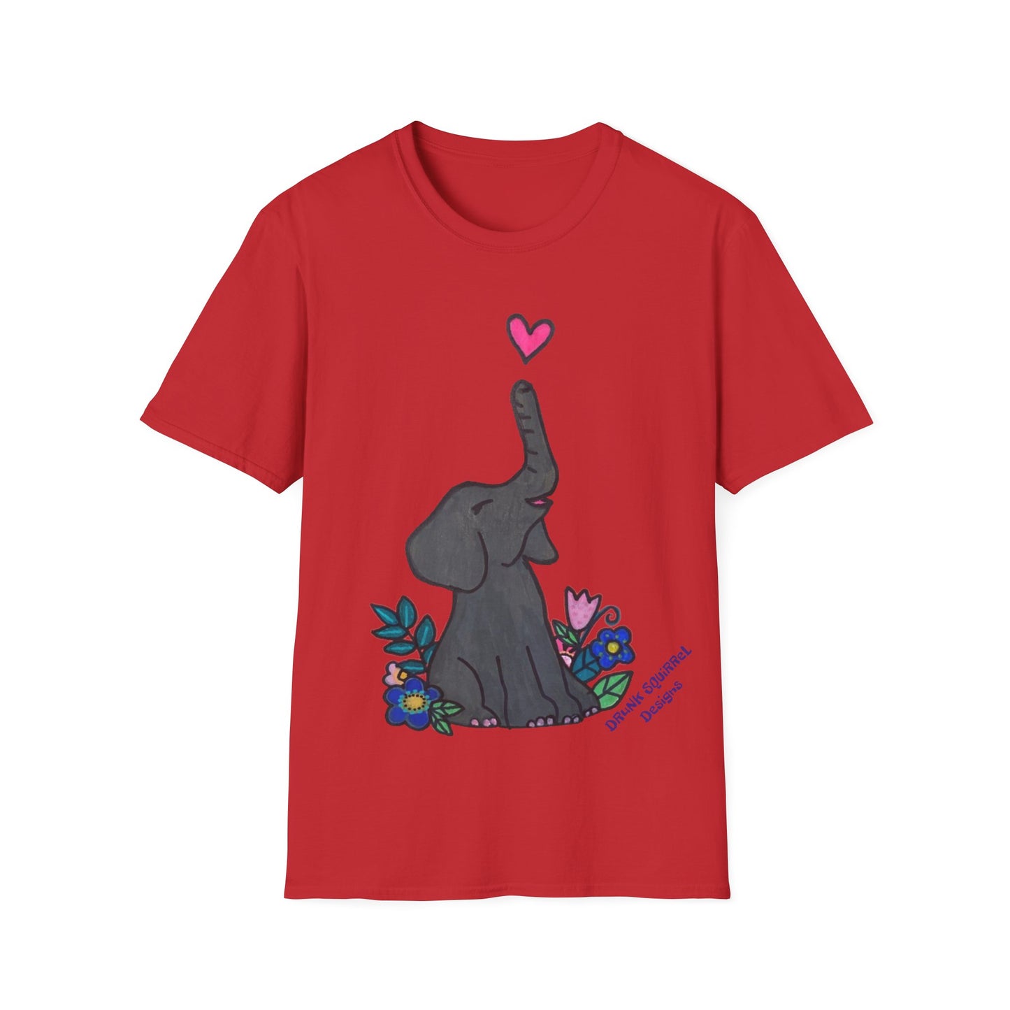 DSD Elephant - Unisex Softstyle T-Shirt