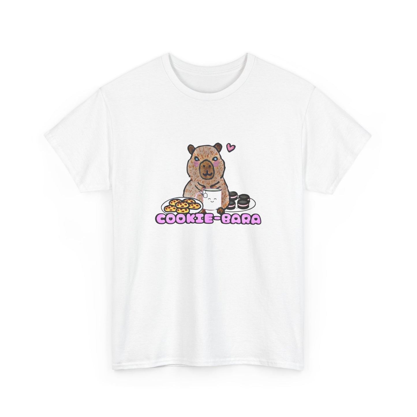 Cookie-bara unisex Heavy Cotton Tee - Sweet Treats T-Shirt