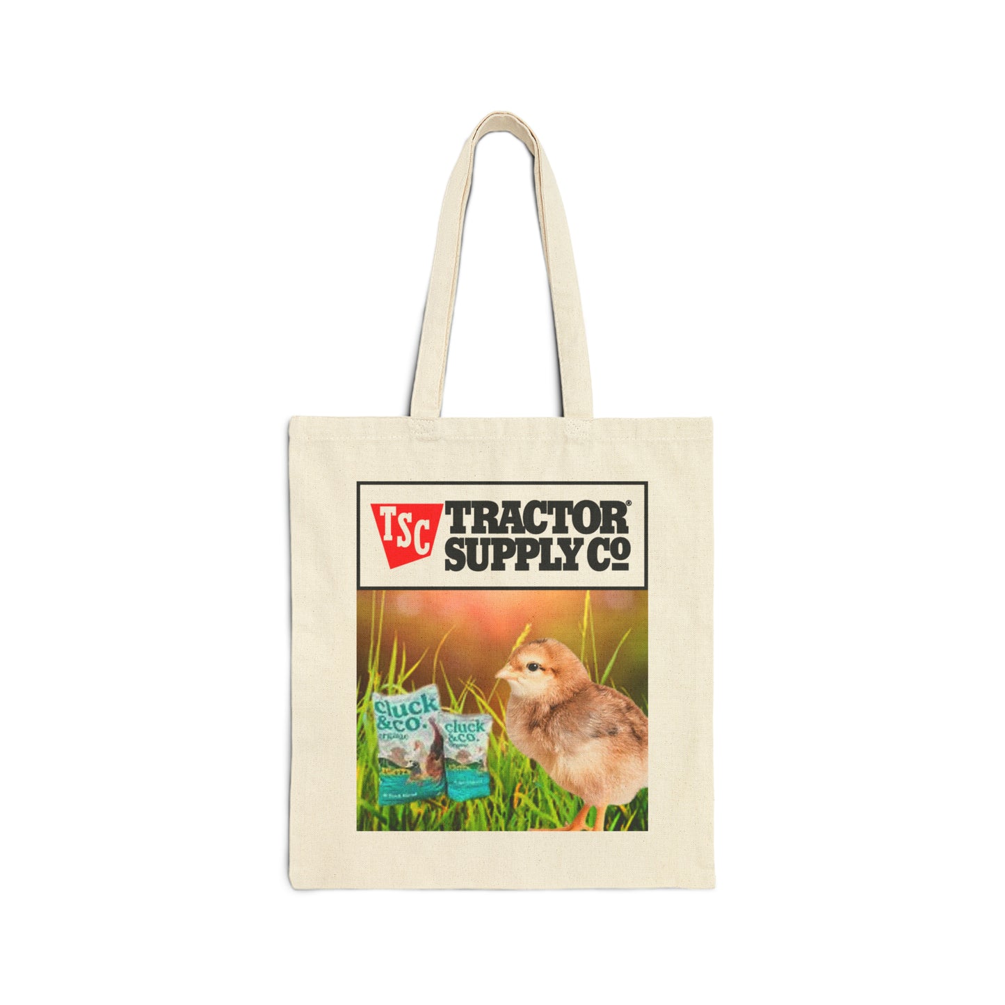 Single Side Print Custom - Cotton Canvas Tote Bag