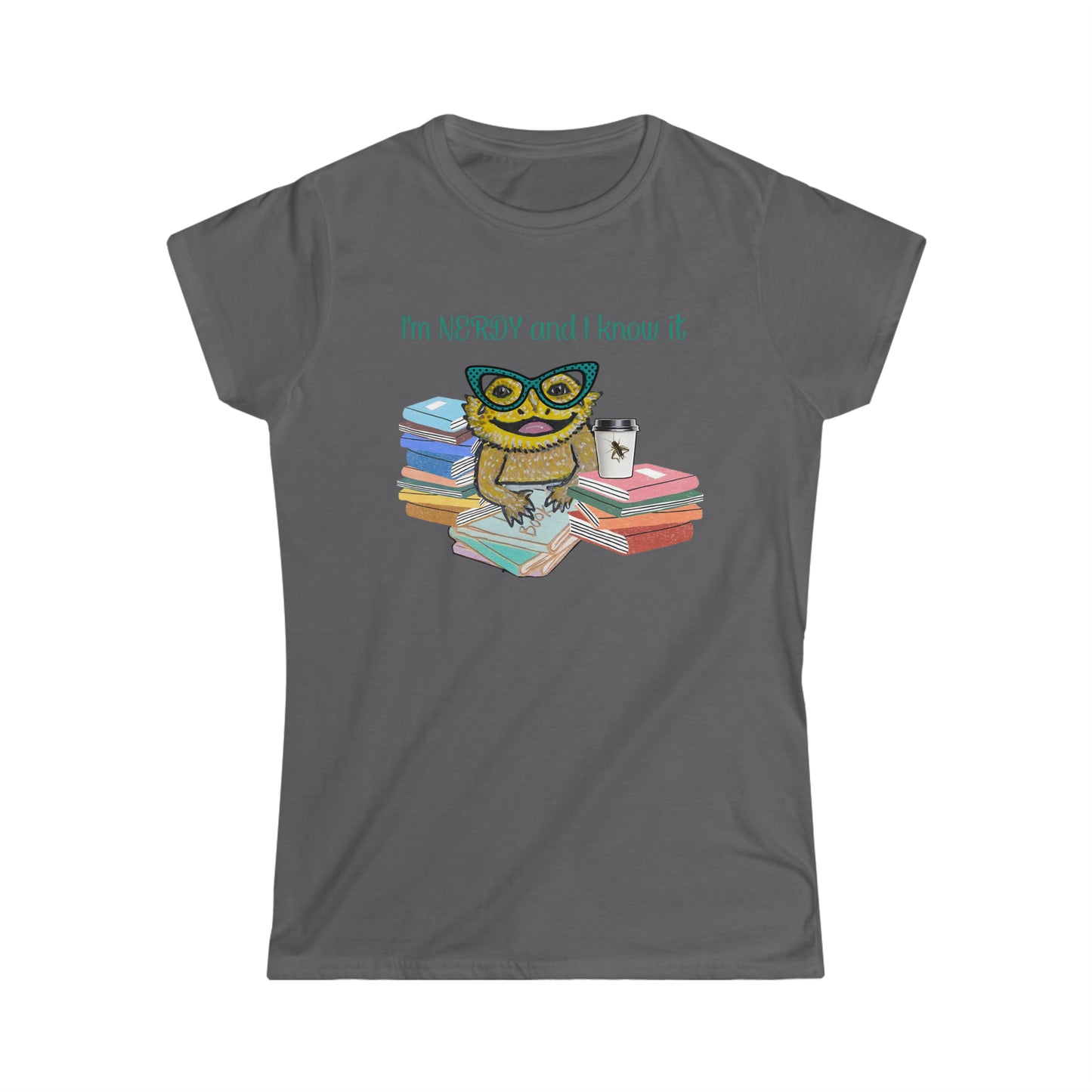 I’m Nerdy & I know it Beardie - Women's Softstyle Tee