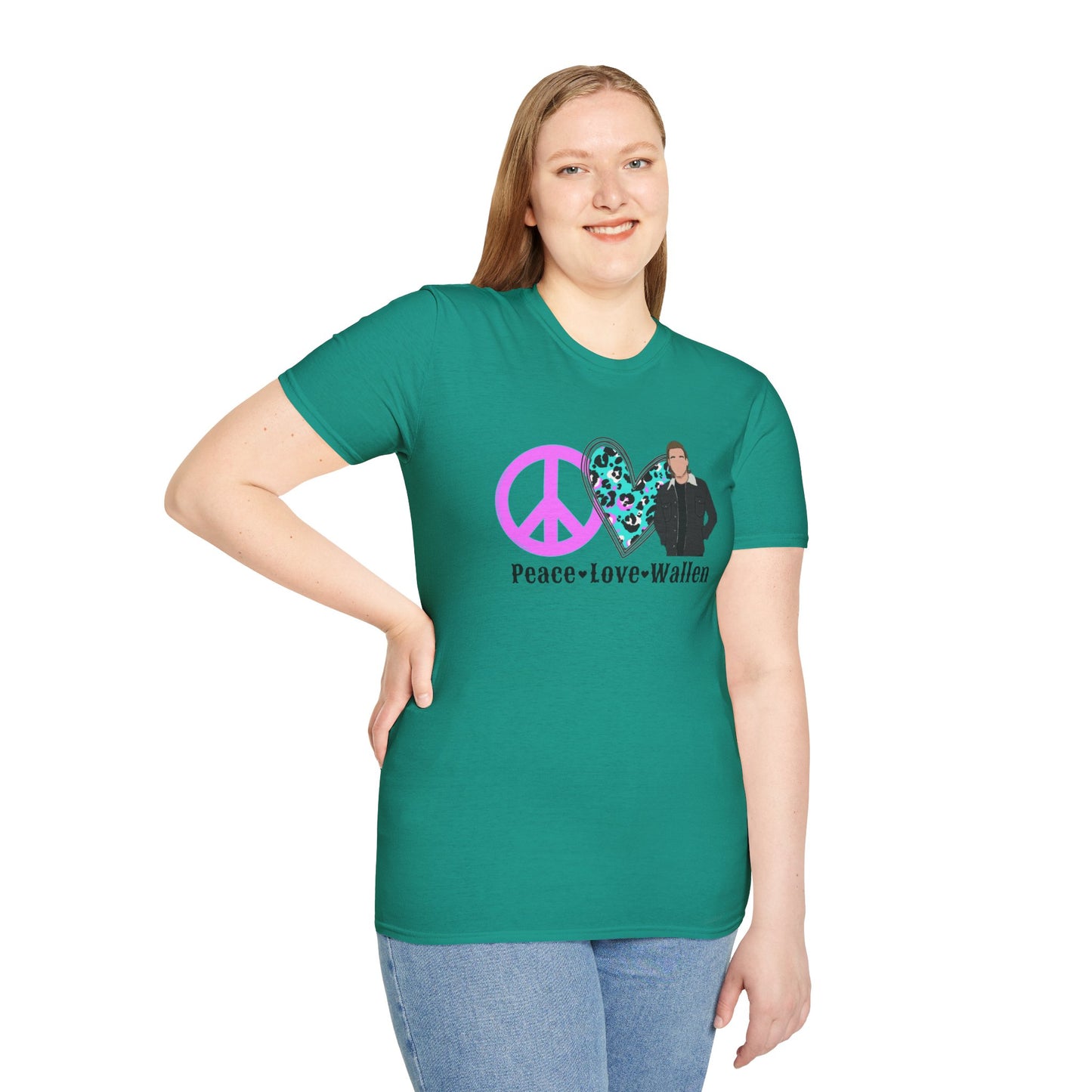 Peace Love Wallen - Unisex Softstyle T-Shirt