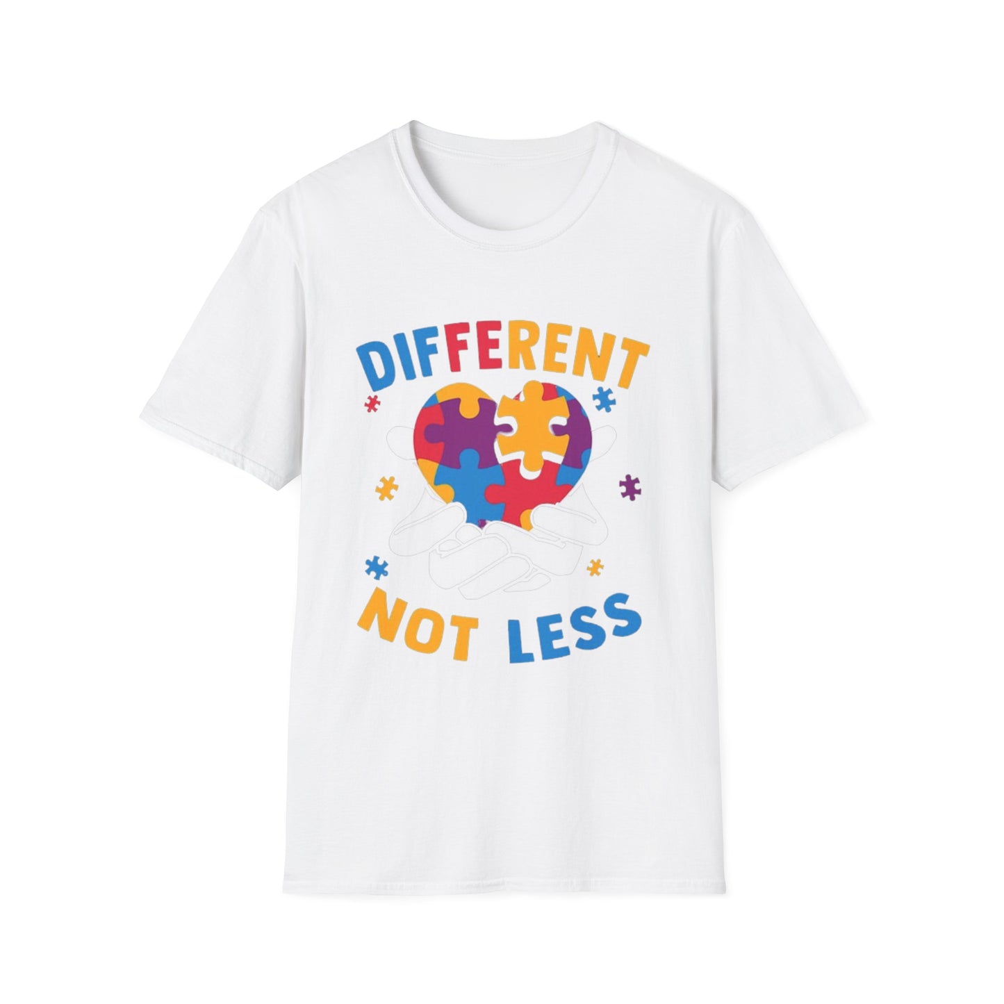 Different NOT Less - Unisex Softstyle T-Shirt