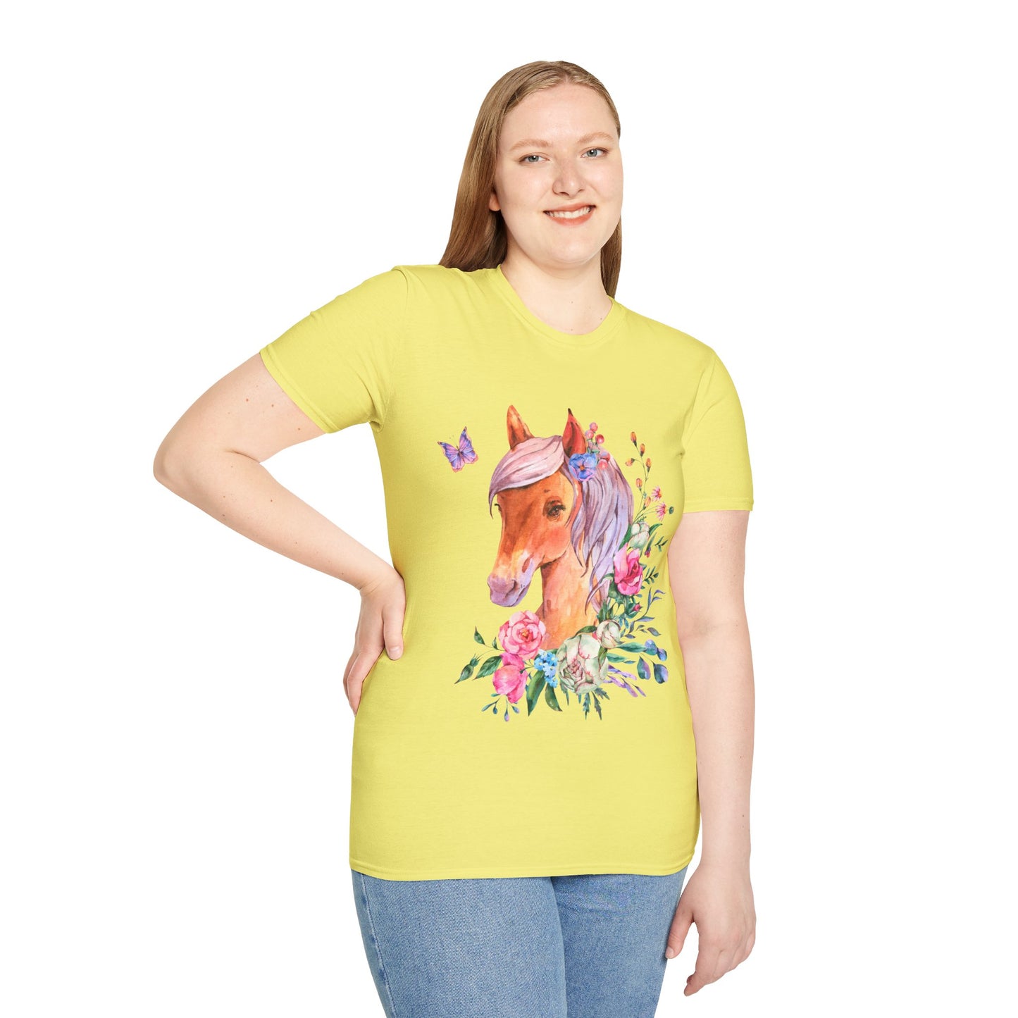 Horse - Unisex Softstyle T-Shirt