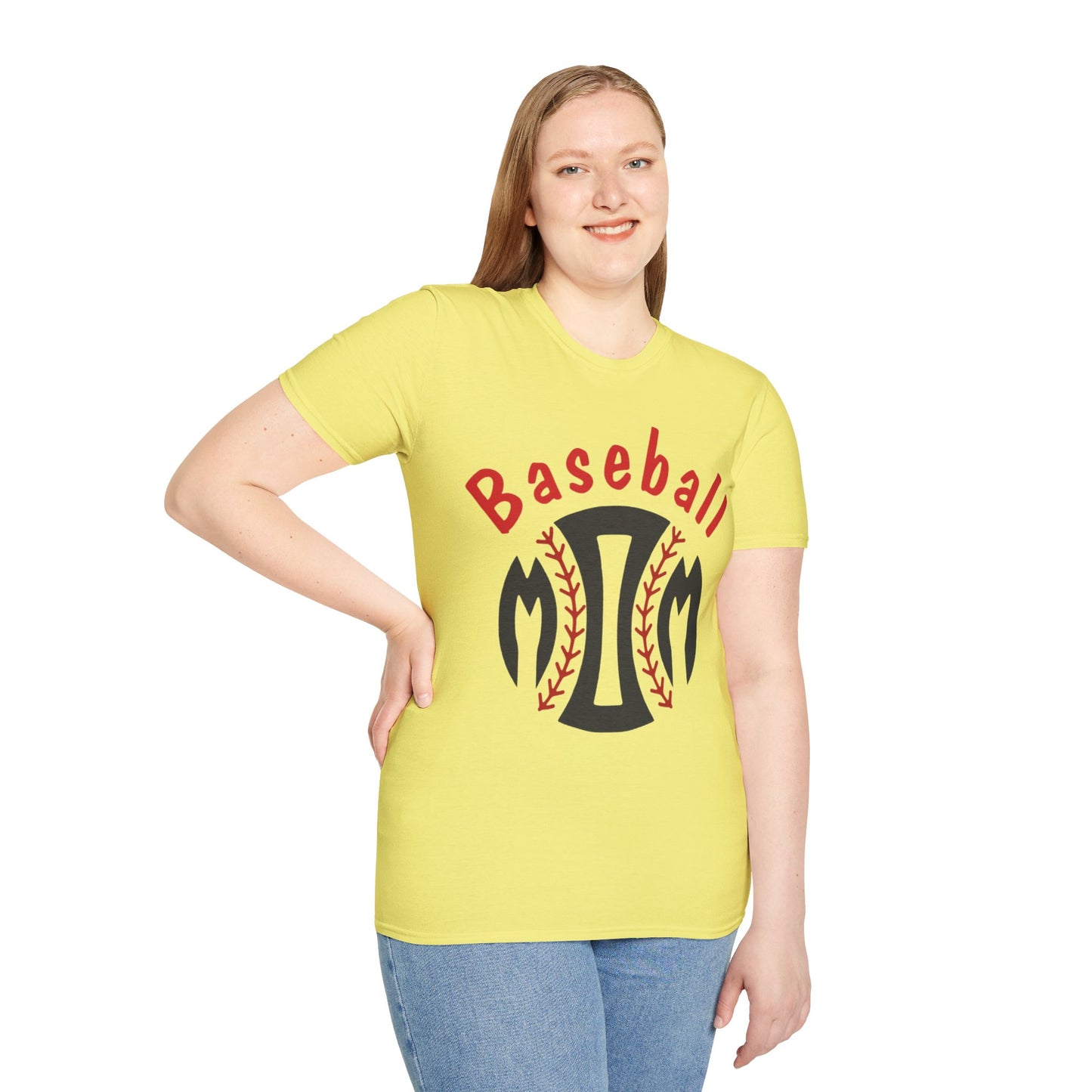 Baseball Mom - Unisex Softstyle T-Shirt