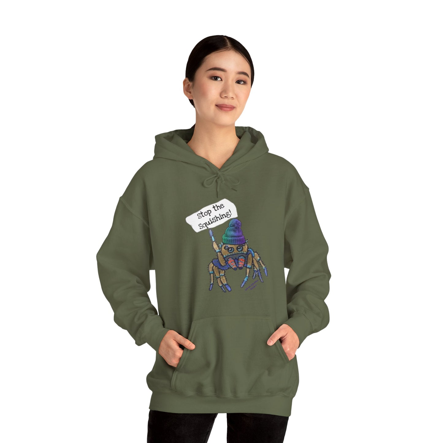 DSD Stop the Squishing - Unisex Heavy Blend™ Hooded Sweatshirt