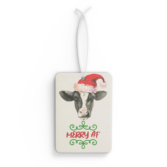 Merry AF Cow - Car Air Freshener