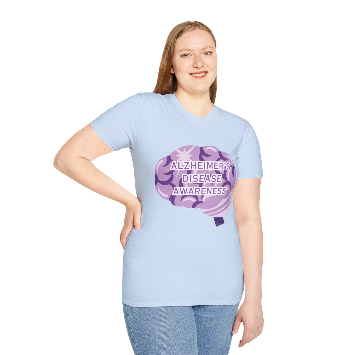 Alzheimer's Disease Awareness - Unisex Softstyle T-Shirt