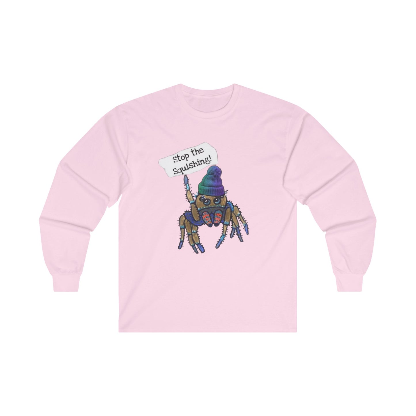 Stop The Squishing - Unisex Ultra Cotton Long Sleeve Tee