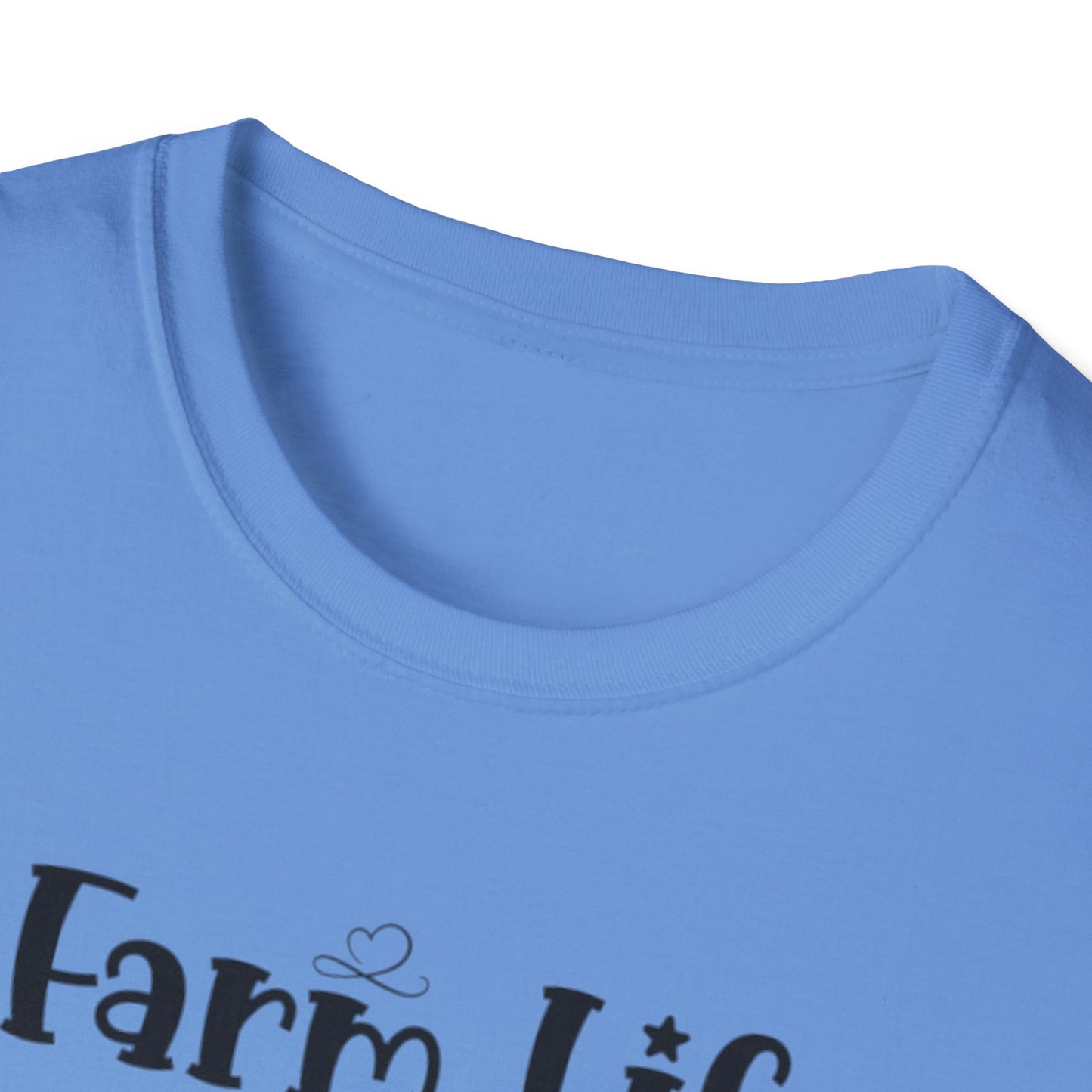 Farm Life is the Best Life WDF - Unisex Softstyle T-Shirt