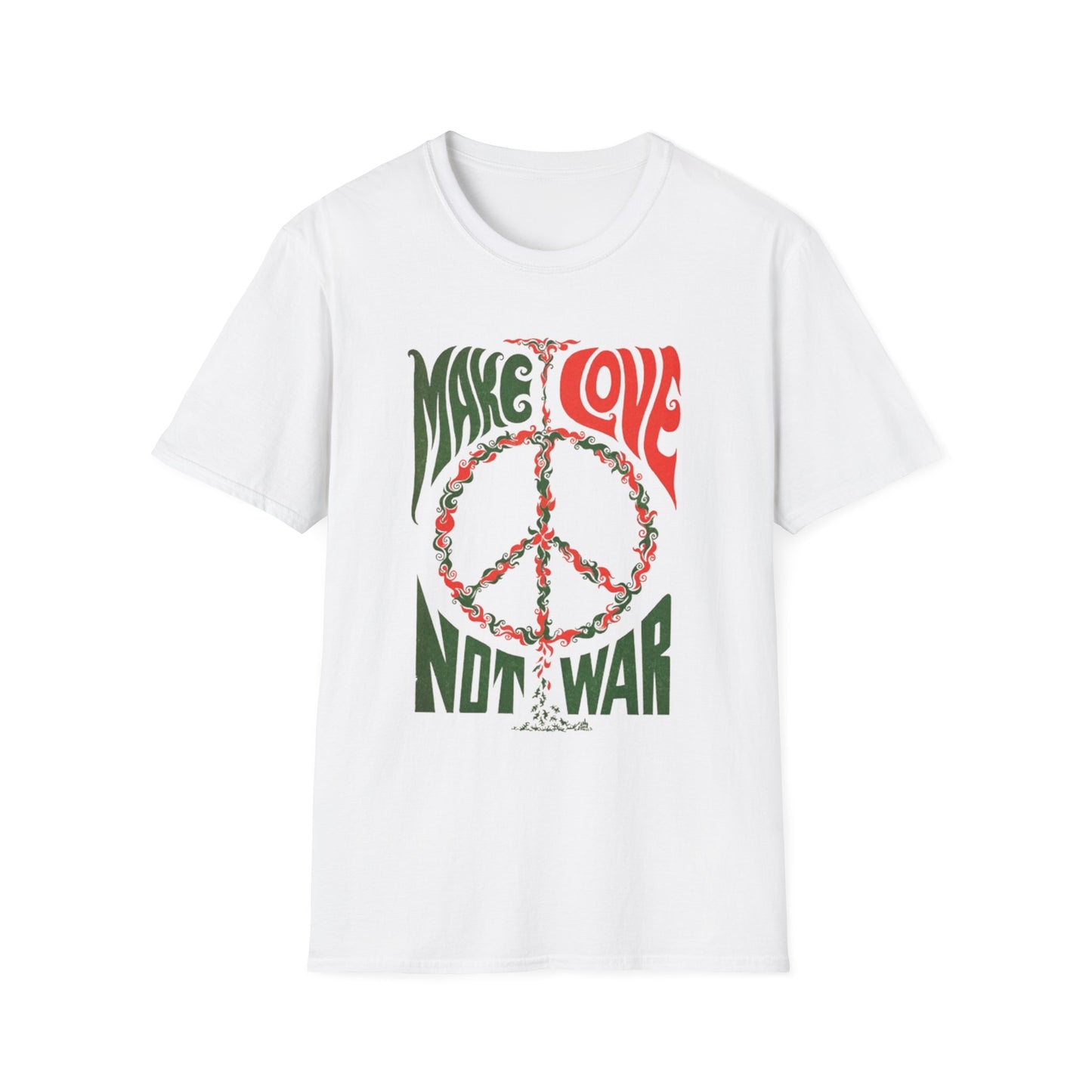 Make Love Not War - Unisex Softstyle T-Shirt