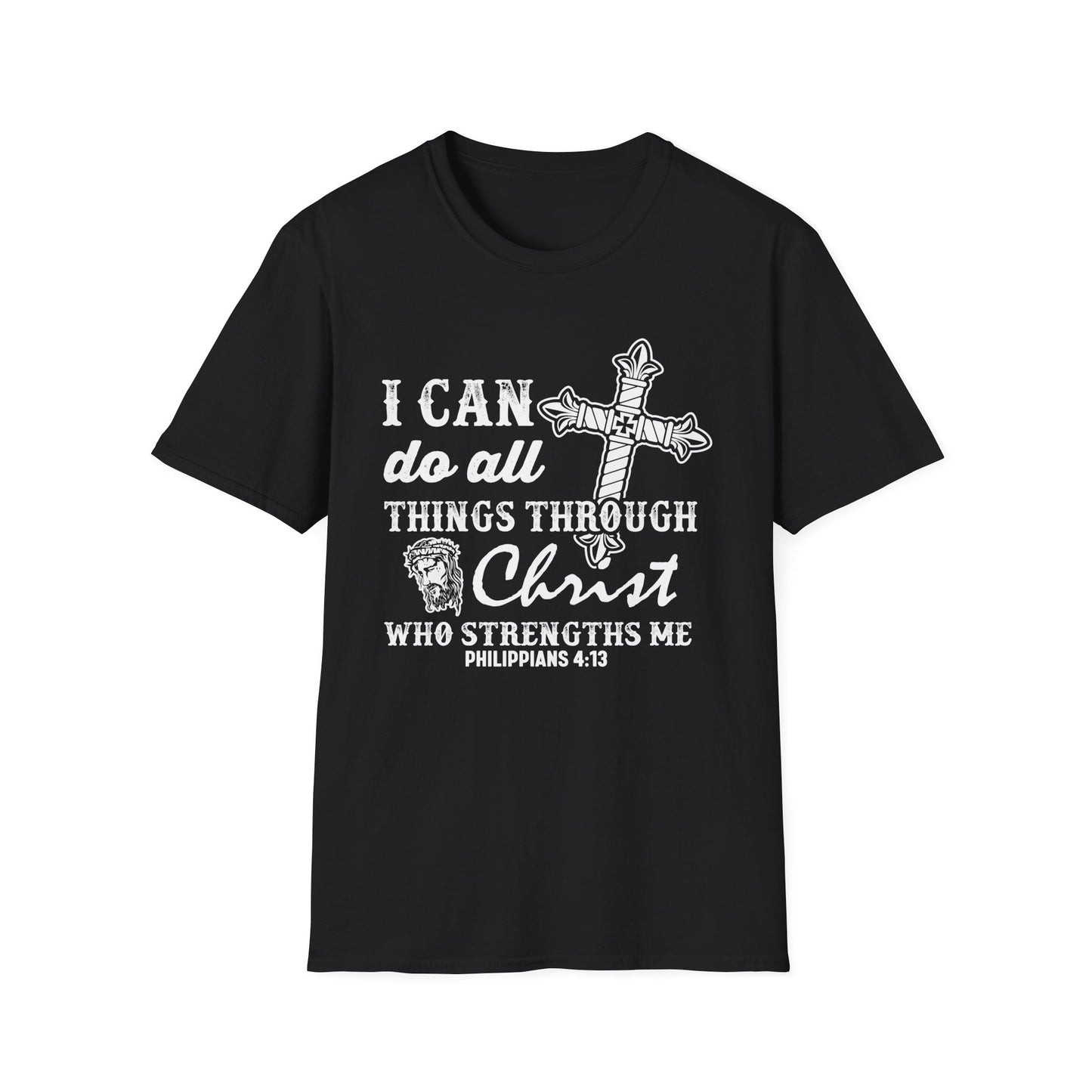 I can do all things through Christ  - Unisex Softstyle T-Shirt