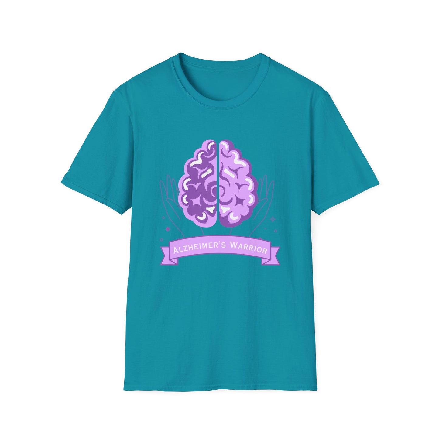 Alzheimer's Warrior - Unisex Softstyle T-Shirt