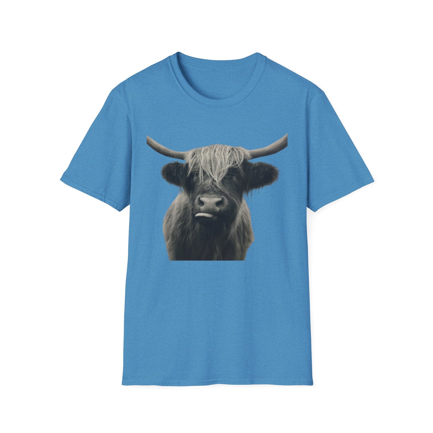 Just a Highland Cow - Unisex Softstyle T-Shirt