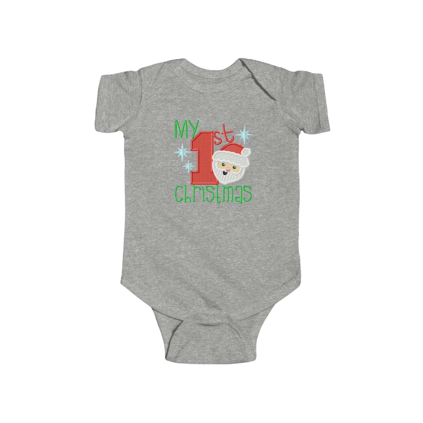 My 1st Christmas Emb - Infant Fine Jersey Bodysuit