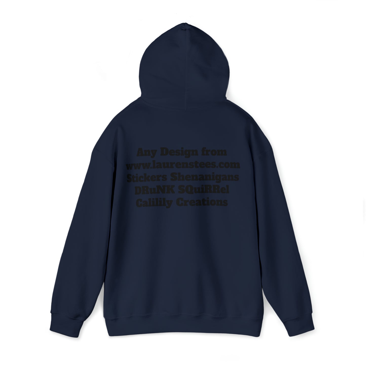 Custom or Any Design on Site Hoodie FRONT AND BACK DESIGNS - Unisex Heavy Blend™ Hooded Sweatshirt