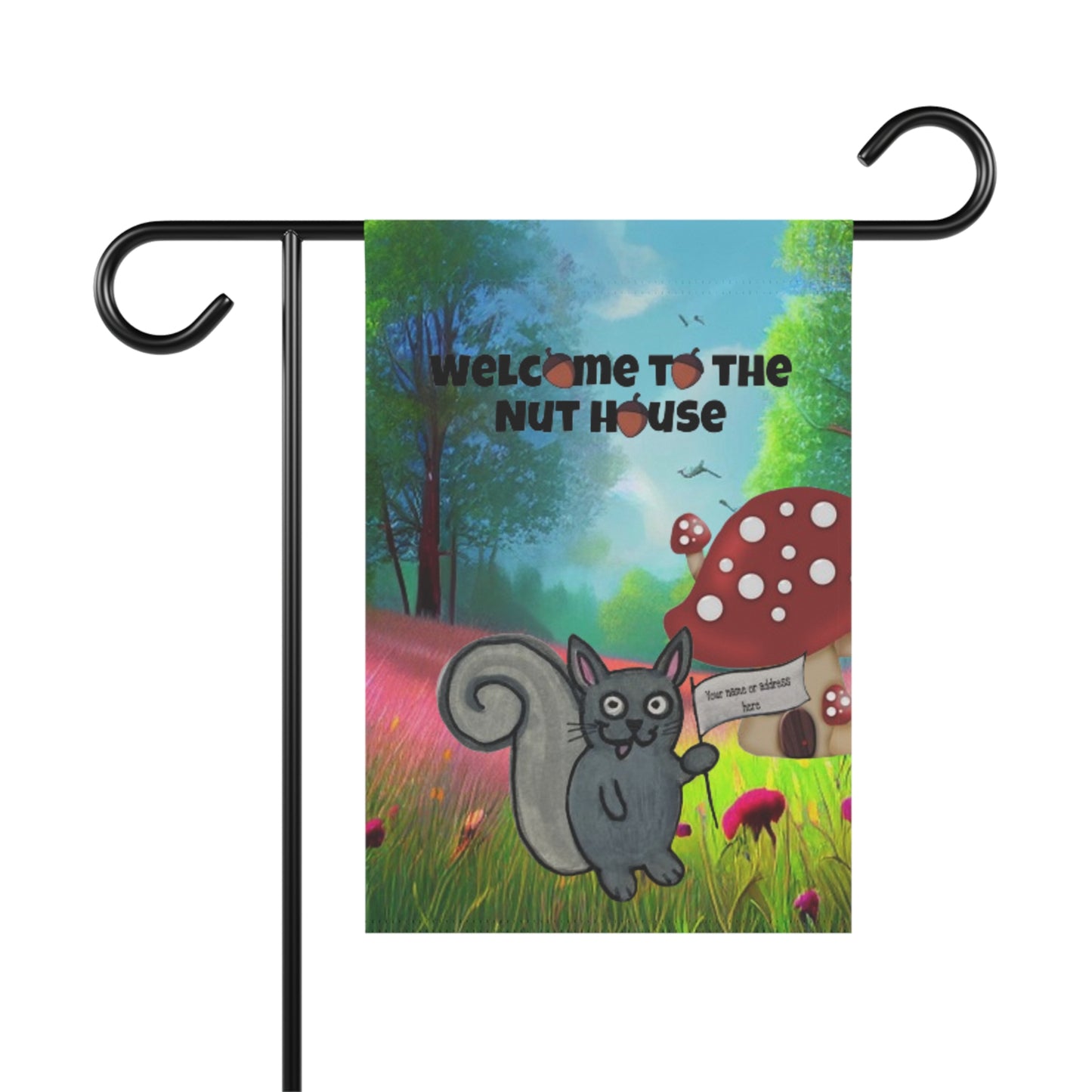 Welcome to The Nut House Shroom Room - Garden & House Banner