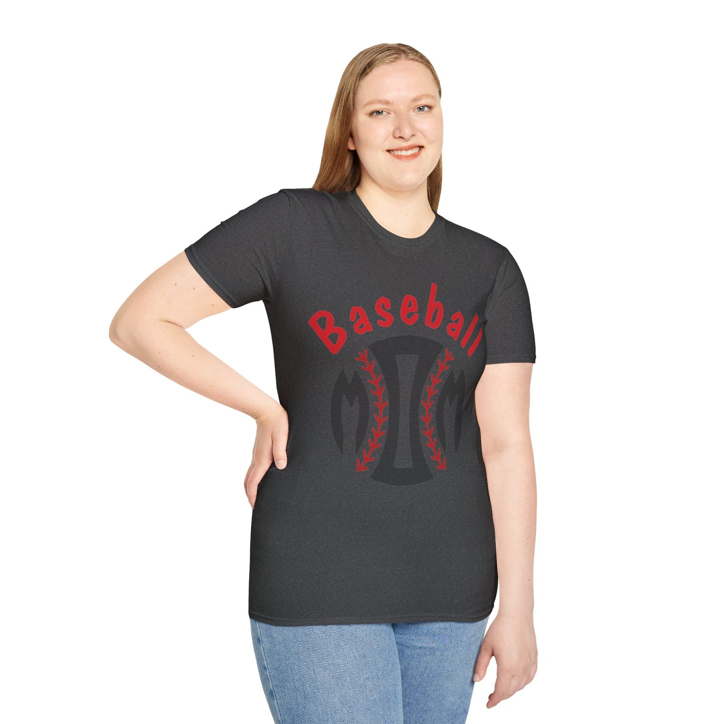 Baseball Mom - Unisex Softstyle T-Shirt