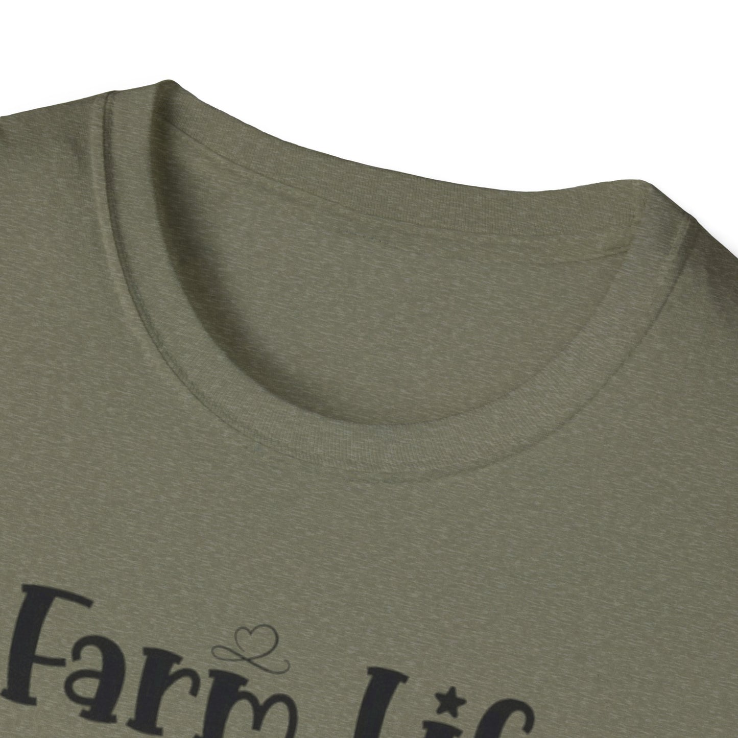 Farm Life is the Best Life WDF - Unisex Softstyle T-Shirt