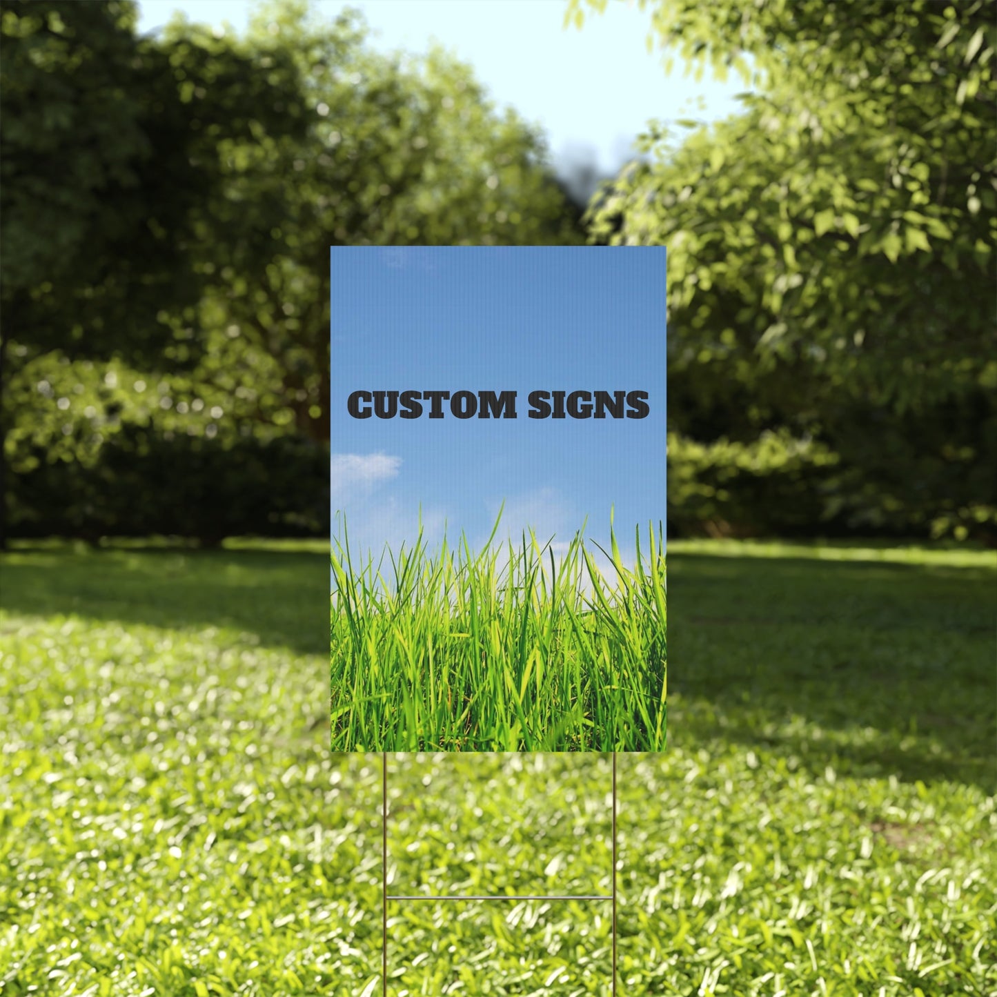 Custom - Plastic Yard Sign