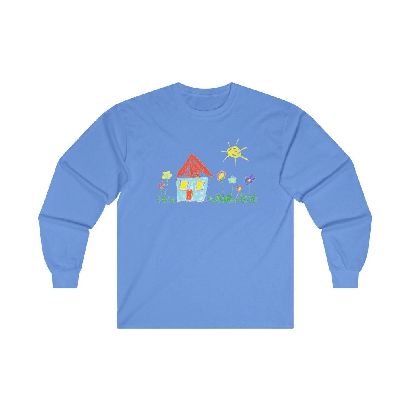 Your Child’s Art on a Shirt - Unisex Ultra Cotton Long Sleeve Tee